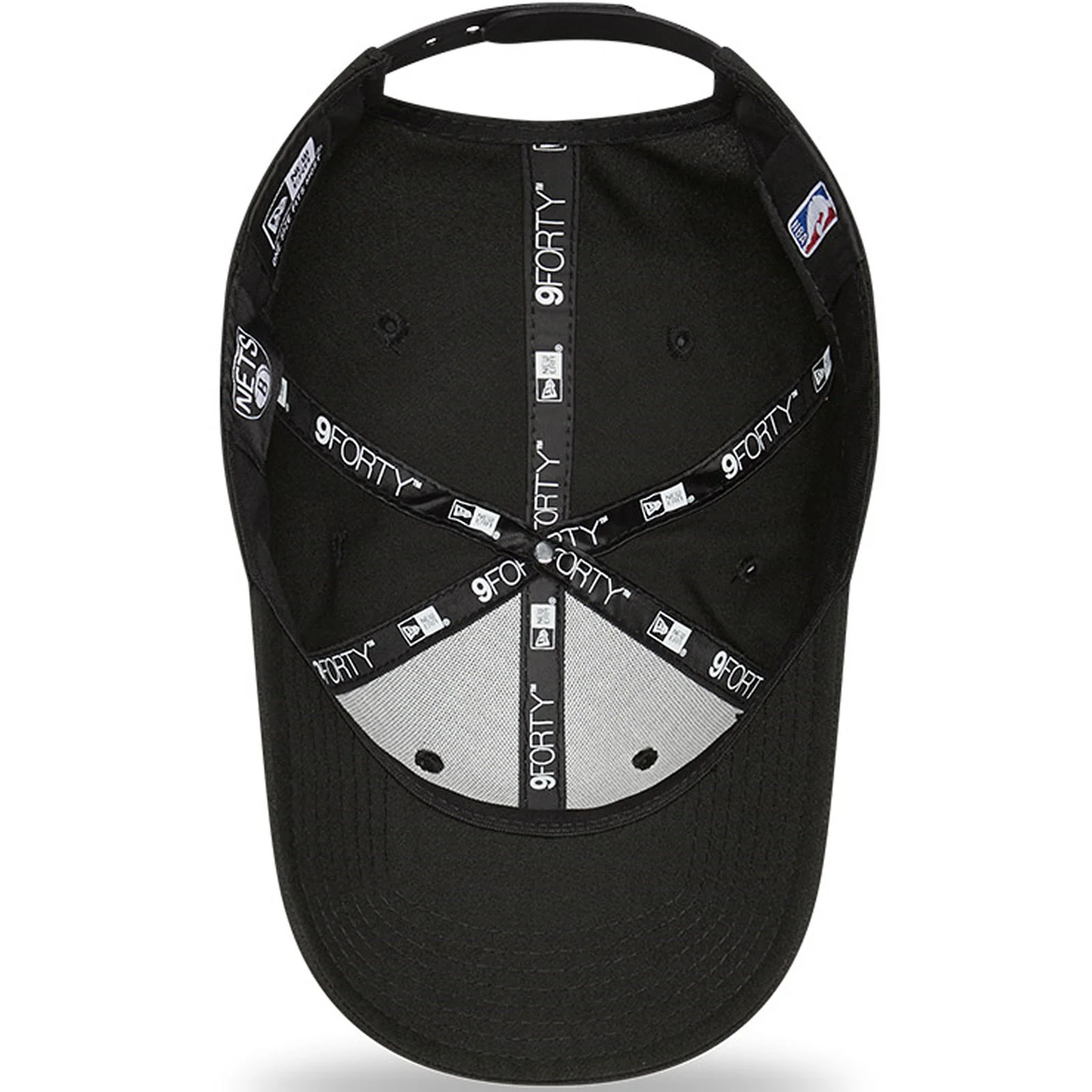 New Era Brooklyn Nets 9FORTY Repreve Neon Snapback Cap - Black - Image 5