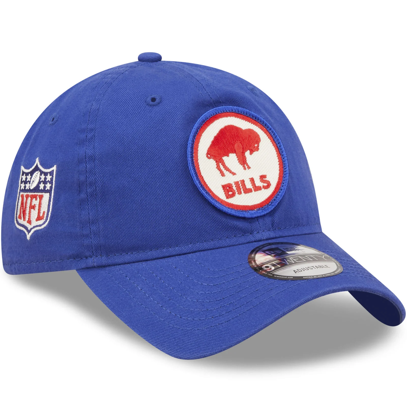 New Era Buffalo Bills NFL 2022 Sideline 9TWENTY Baseball Cap - Blue - Image 3