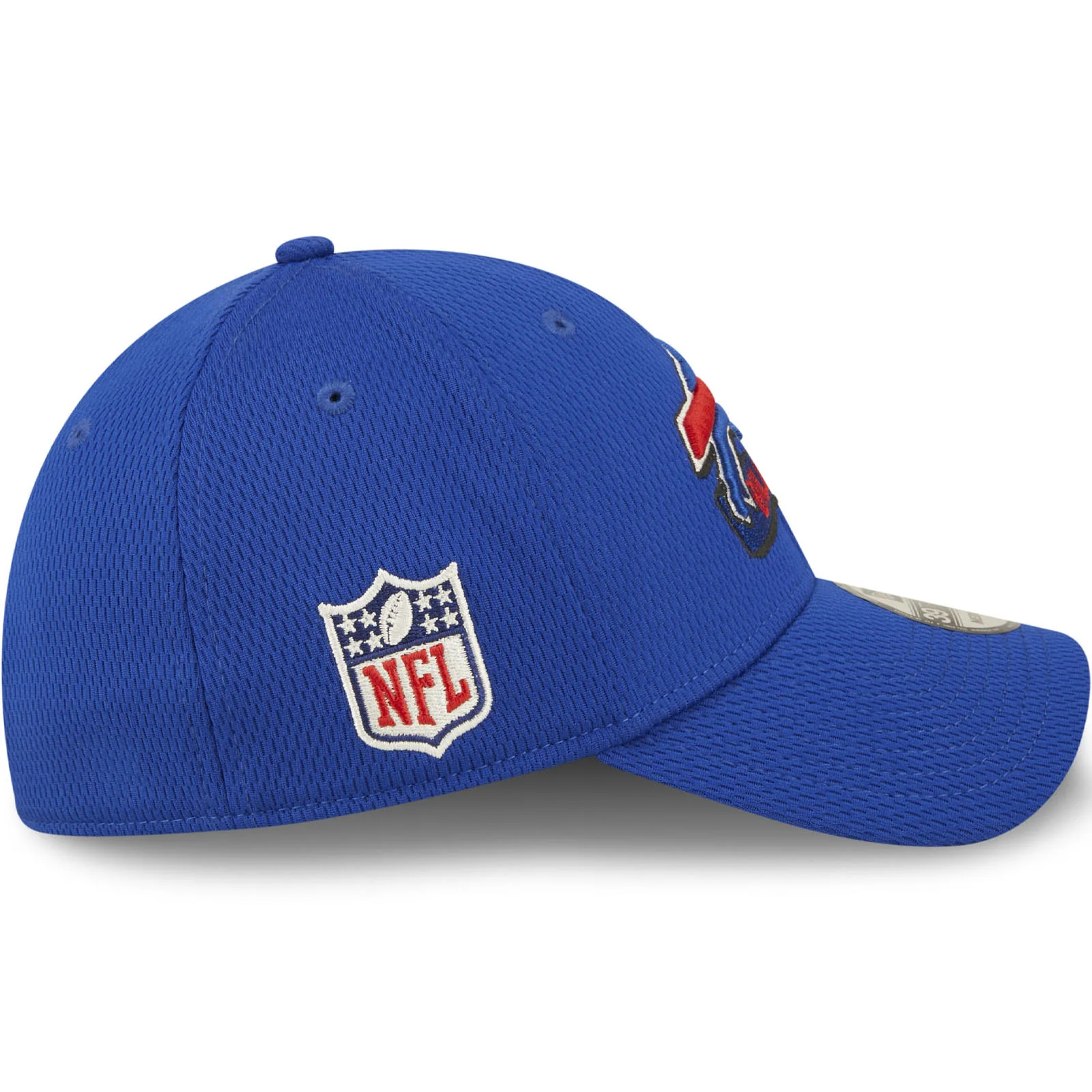 New Era Buffalo Bills NFL 39THIRTY Sideline Coach 2022 Baseball Cap Blue - Image 6