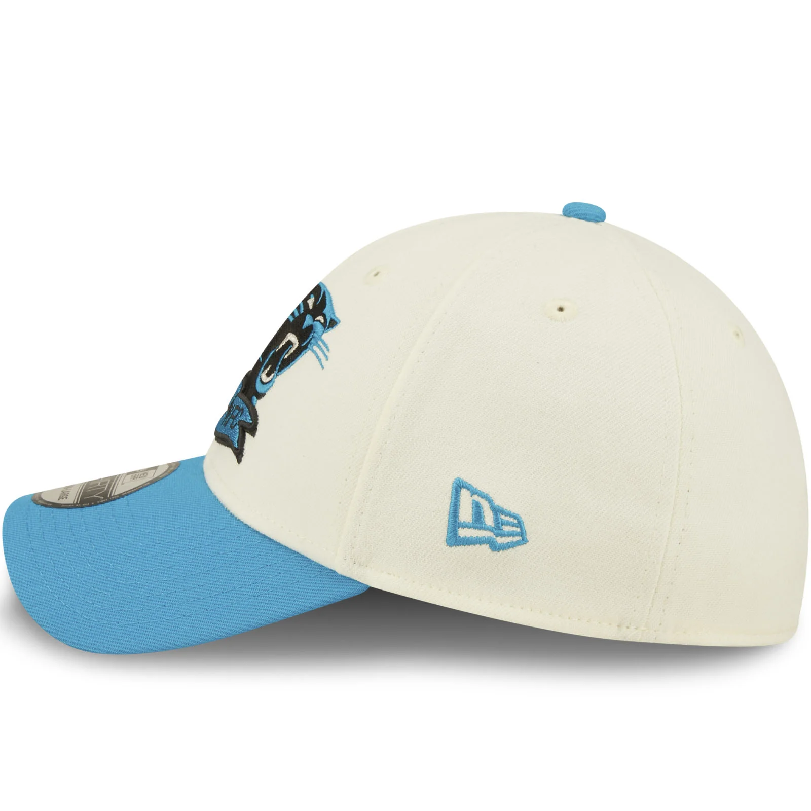 New Era Carolina Panthers NFL 39THIRTY Sideline 2022 Baseball Cap - White - Image 5