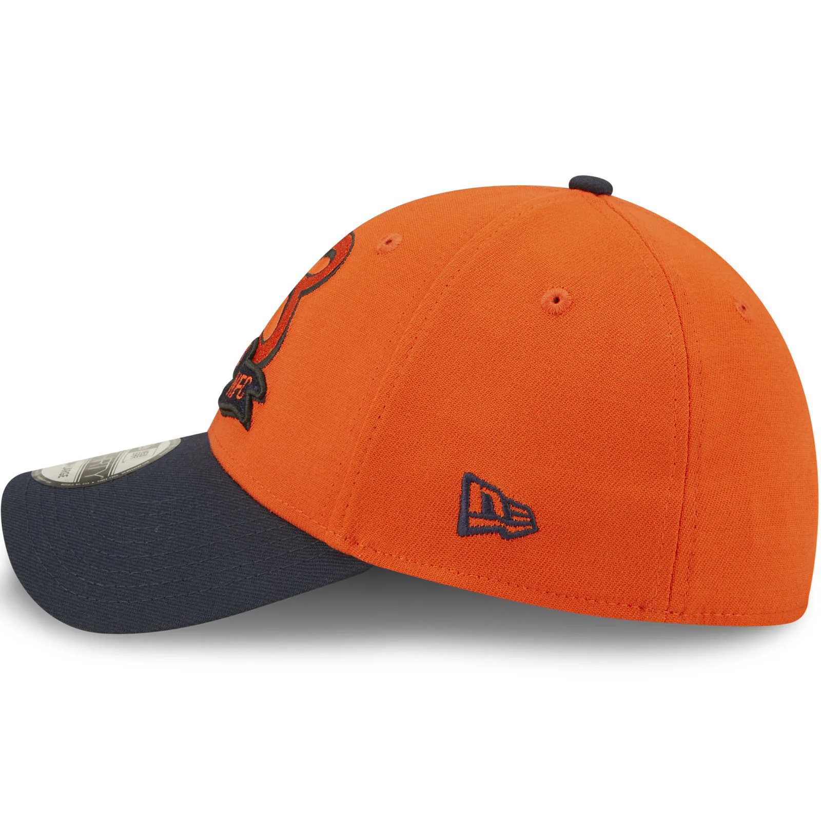 New Era Chicago Bears NFL 2022 Sideline 39THIRTY Baseball Cap - Orange - Image 5