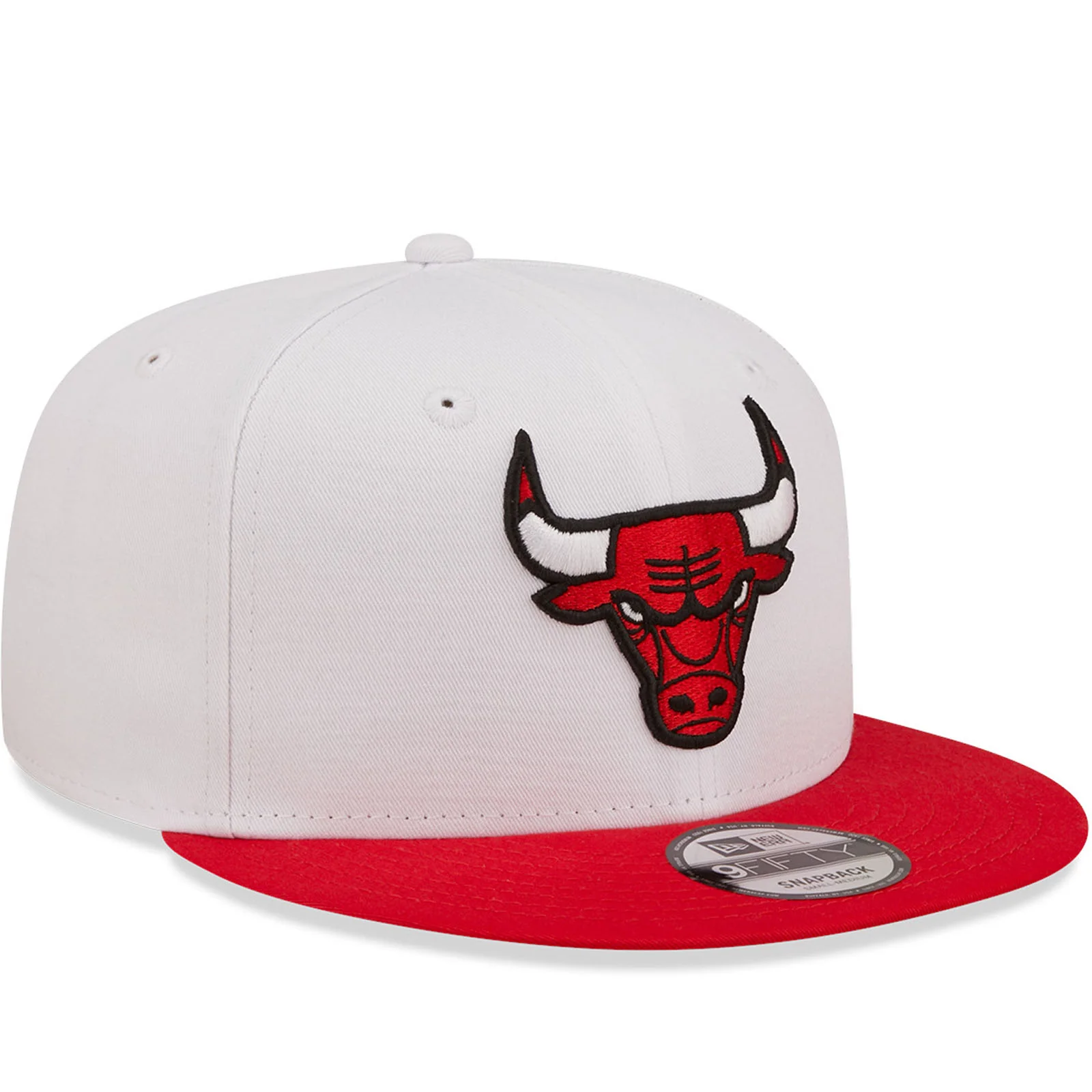 New Era Chicago Bulls White Crown Team 9FIFTY Snapback Cap - White - Image 3