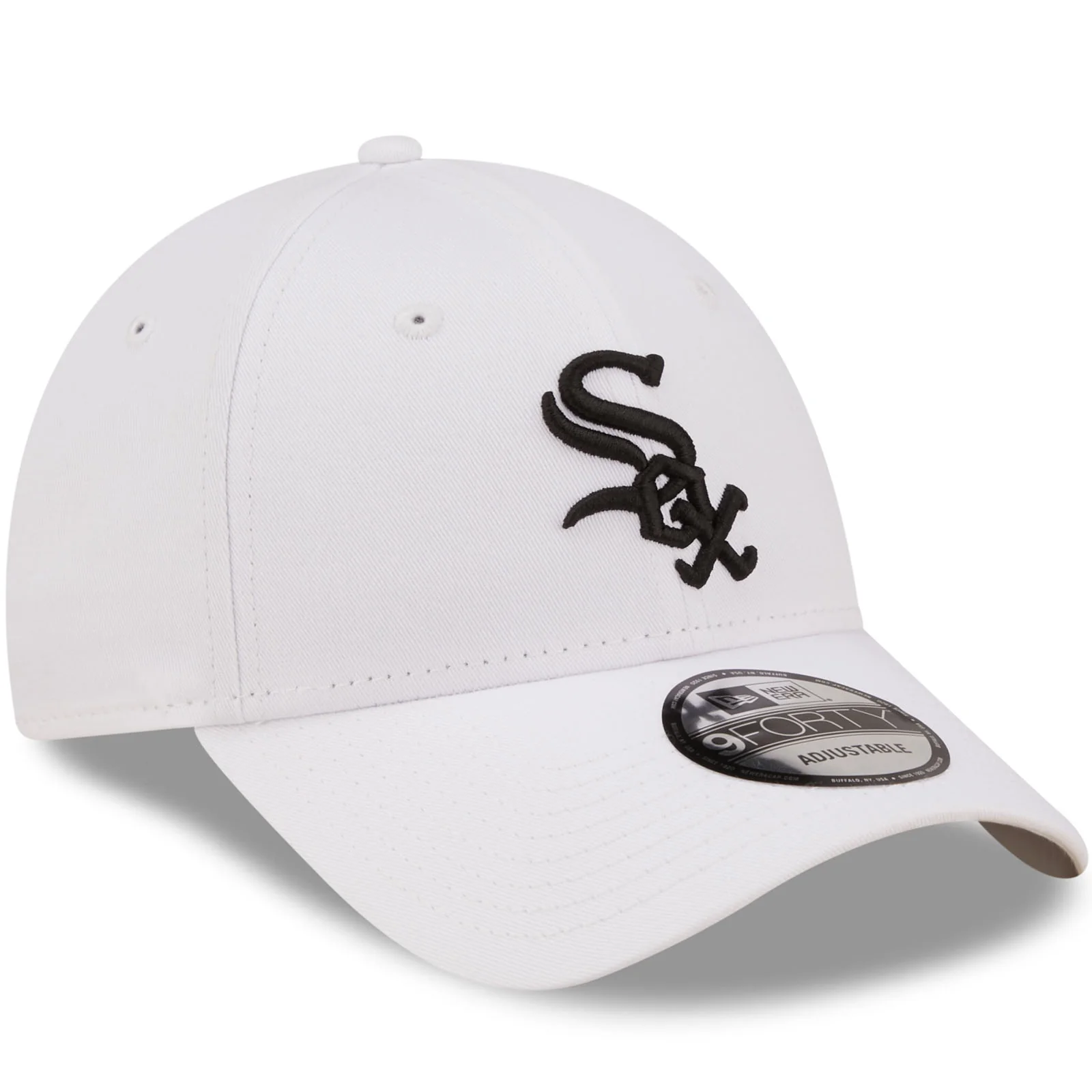 New Era Chicago White Sox League Essential 9FORTY Cap - White - Image 3