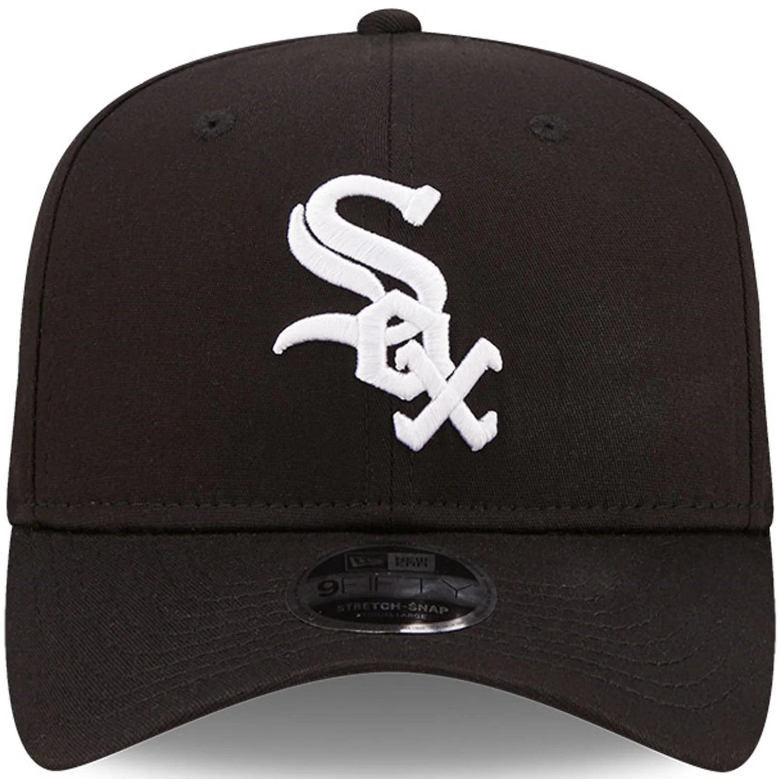 New Era Chicago White Sox MLB 9FIFTY Stretch-Snap Baseball Cap - Black - Image 4