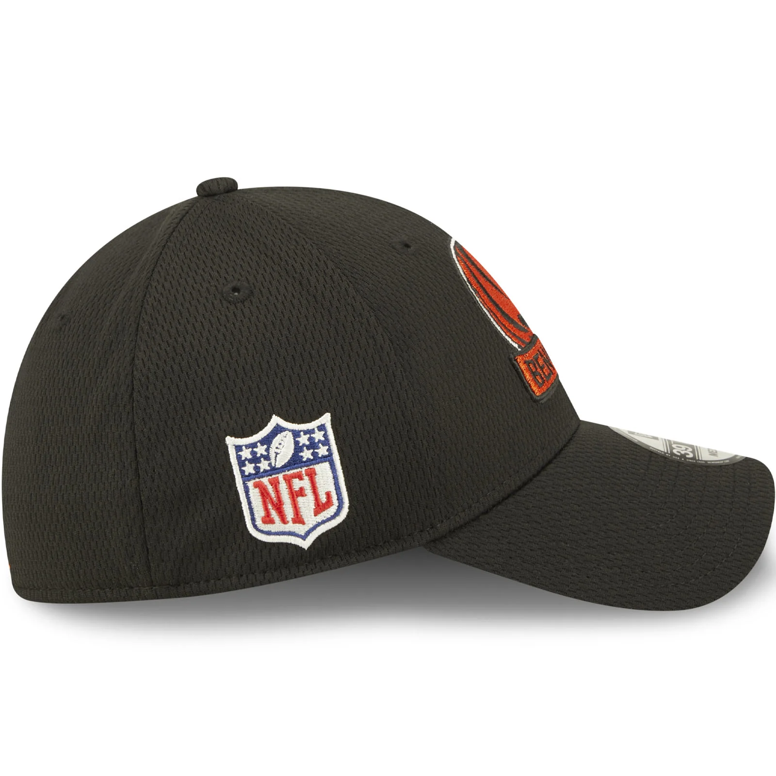 New Era Cincinnati Bengals NFL 39THIRTY Sideline 2022 Baseball Cap Black - Image 6