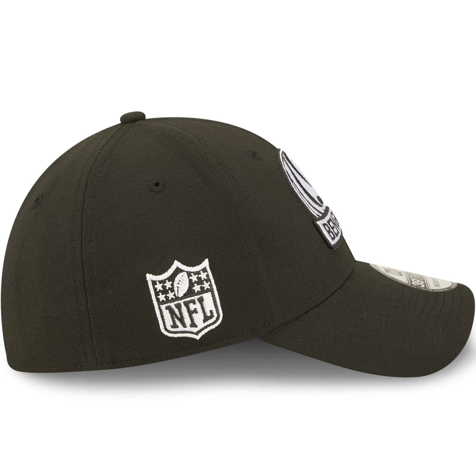 New Era Cincinnati Bengals NFL 39THIRTY Sideline 2022 Baseball Cap - Black - Image 6