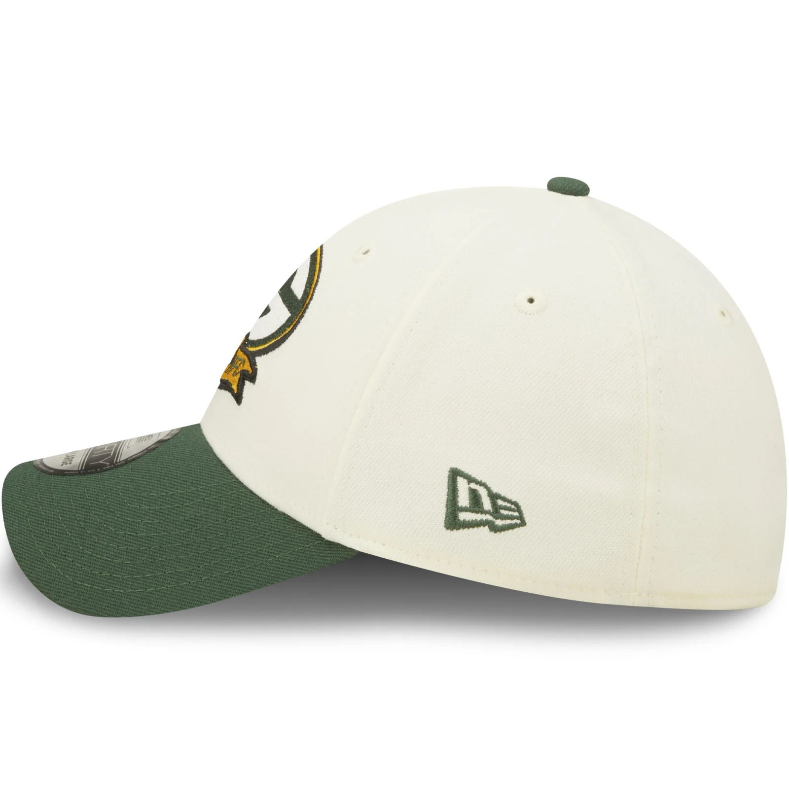 New Era Green Bay Packers NFL 39THIRTY Sideline 2022 Baseball Cap - White - Image 5