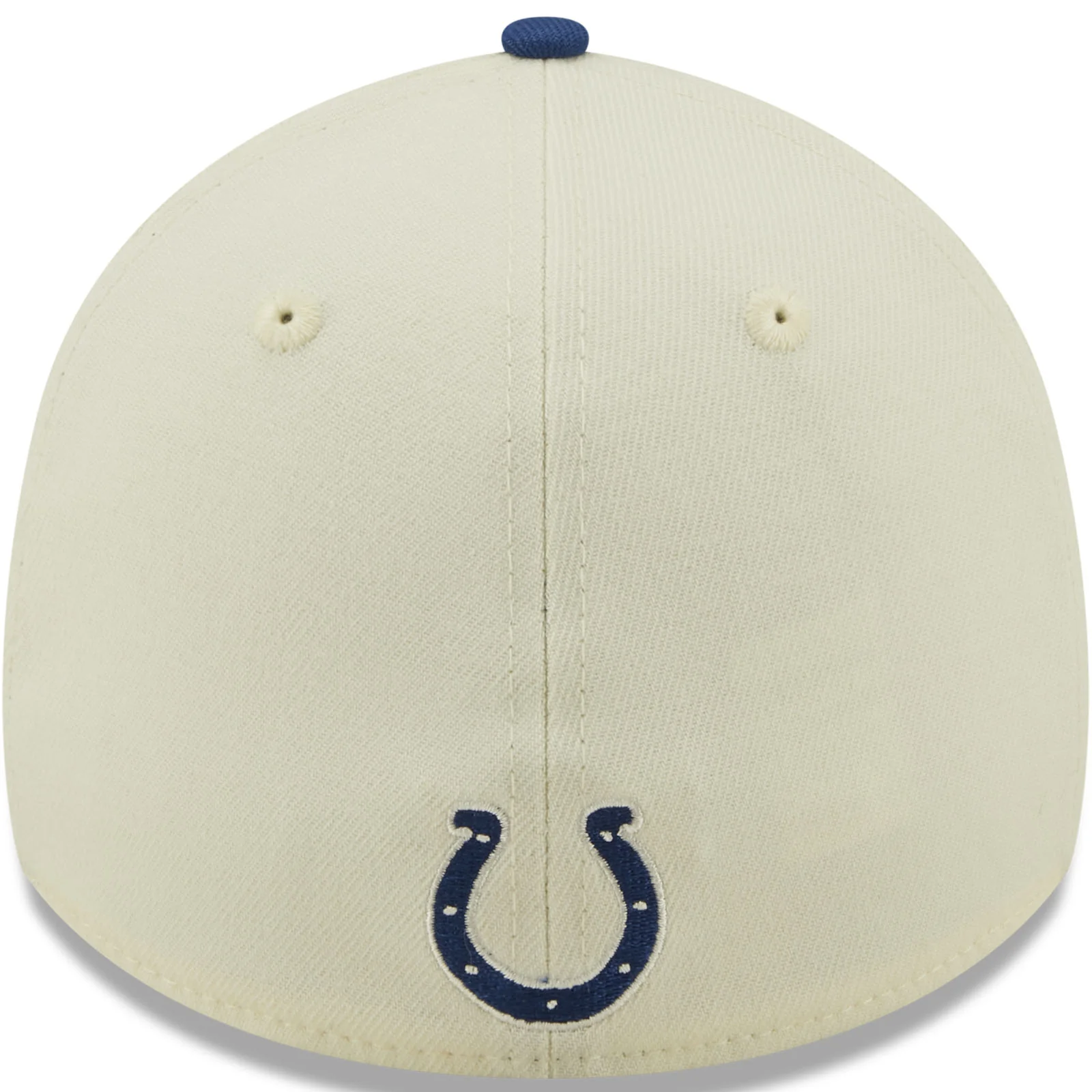 New Era Indianapolis Colts NFL 2022 Sideline 39THIRTY Baseball Cap - Cream - Image 2