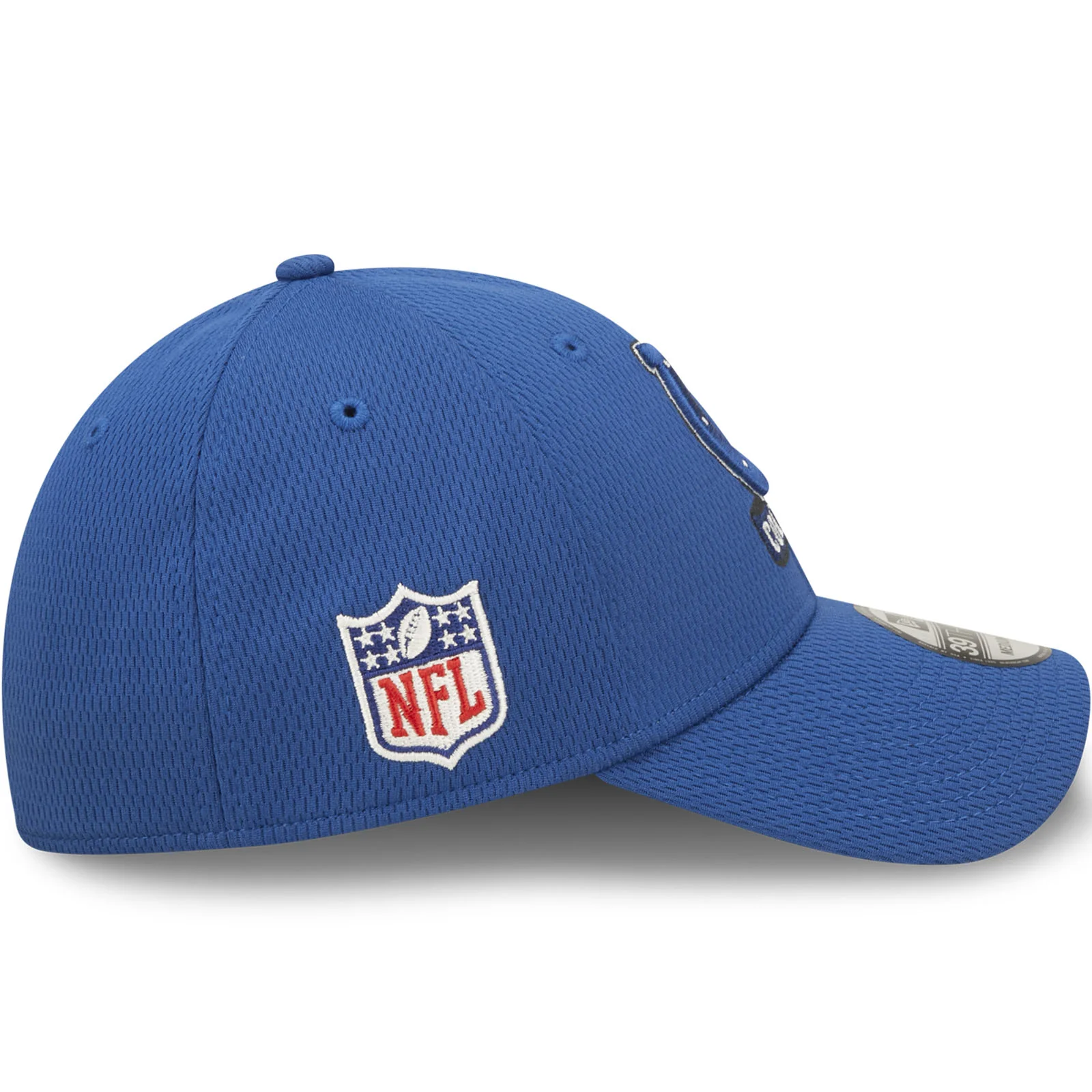 New Era Indianapolis Colts NFL 39THIRTY Sideline Coach 2022 Baseball Cap Blue - Image 6