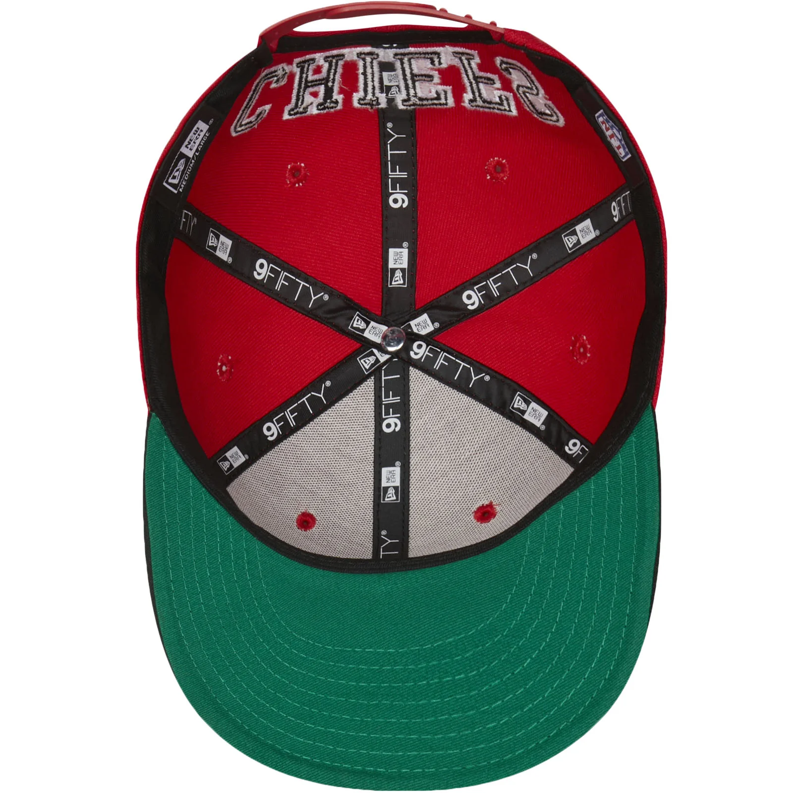 New Era Kansas City Chiefs NFL Team Arch 9FIFTY Snapback Cap - Red - Image 3