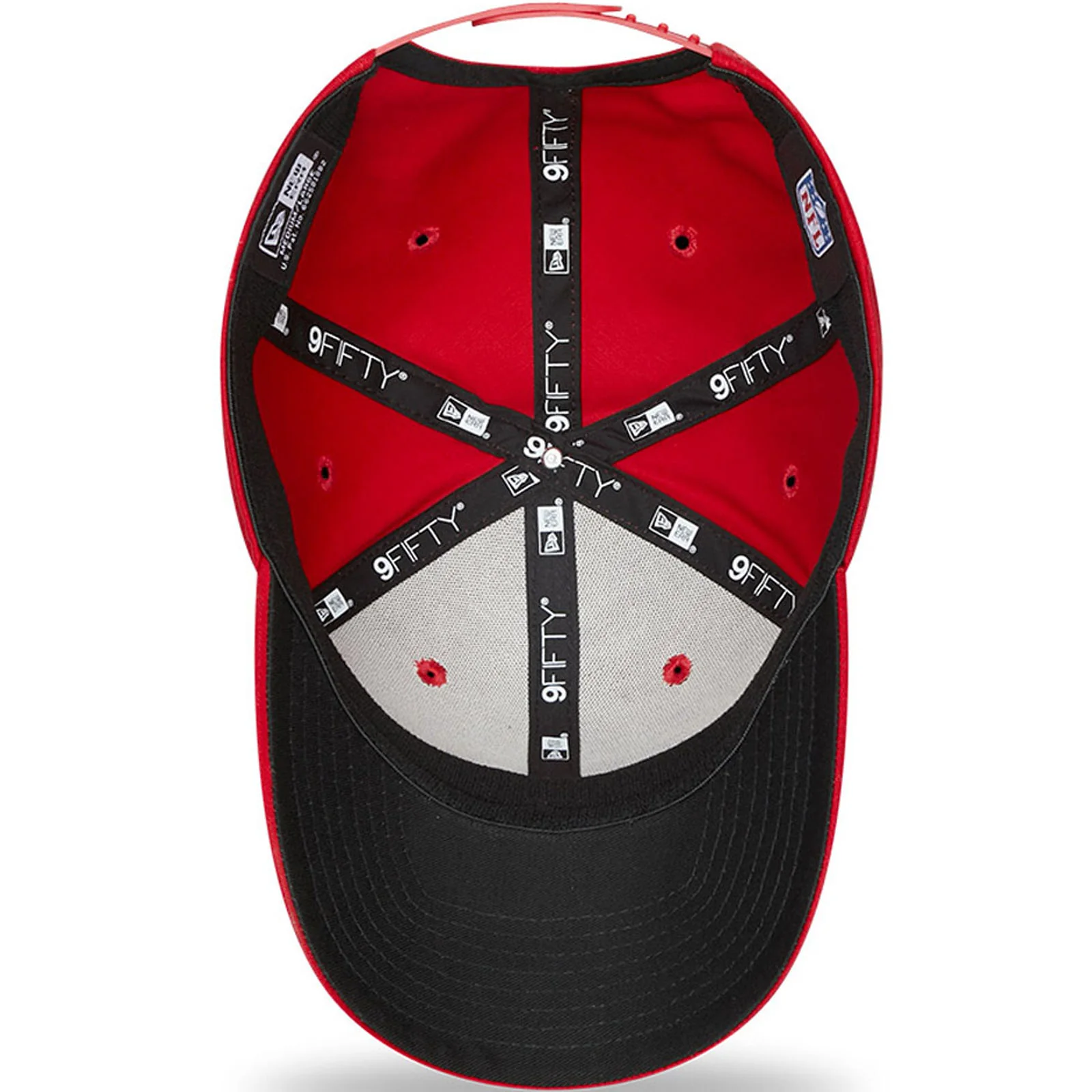 New Era Kansas City Chiefs NFL Team Red 9FIFTY Snapback Cap - Red - Image 4