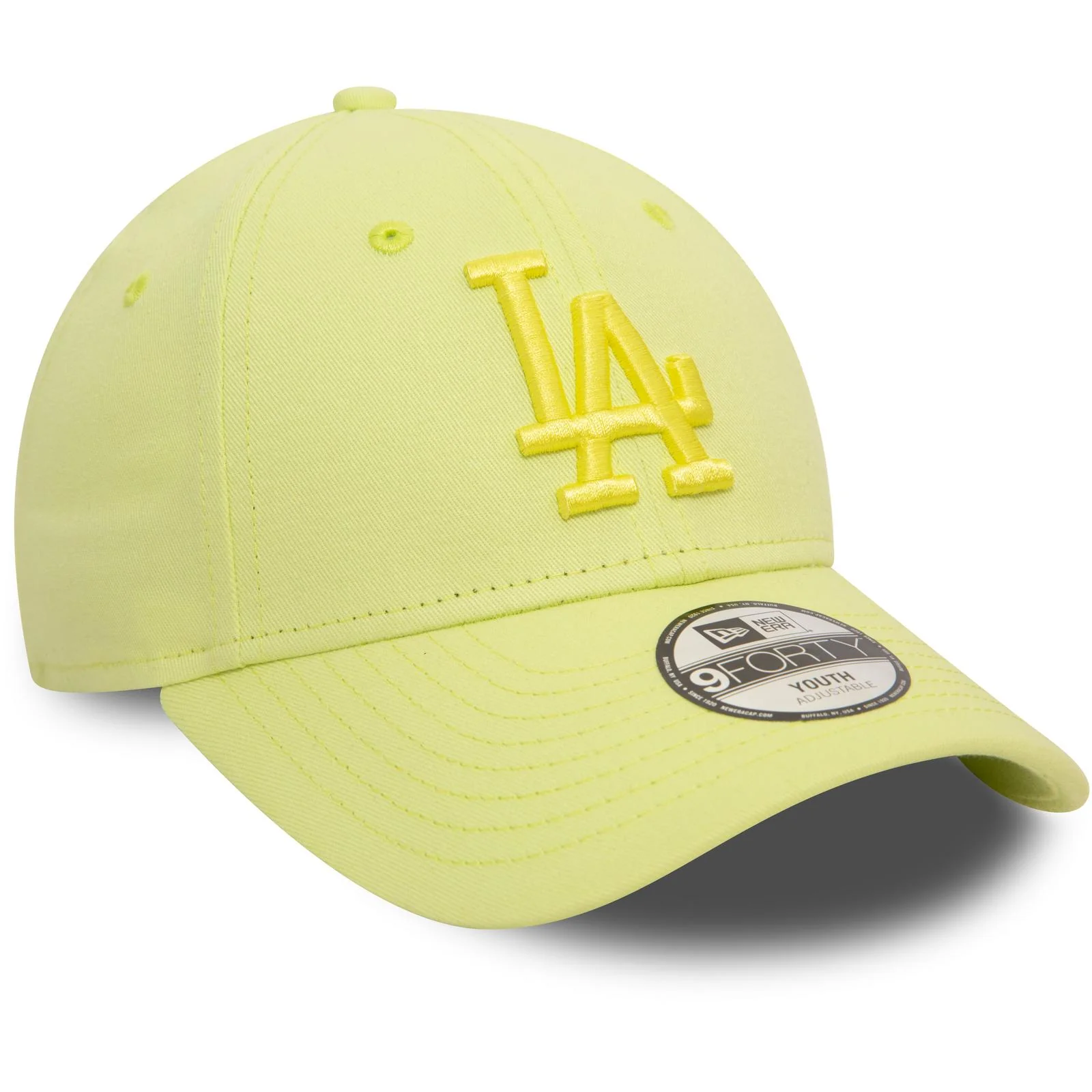 New Era Kids 9FORTY LA Dodgers Baseball Cap - Pastel Green - Image 2