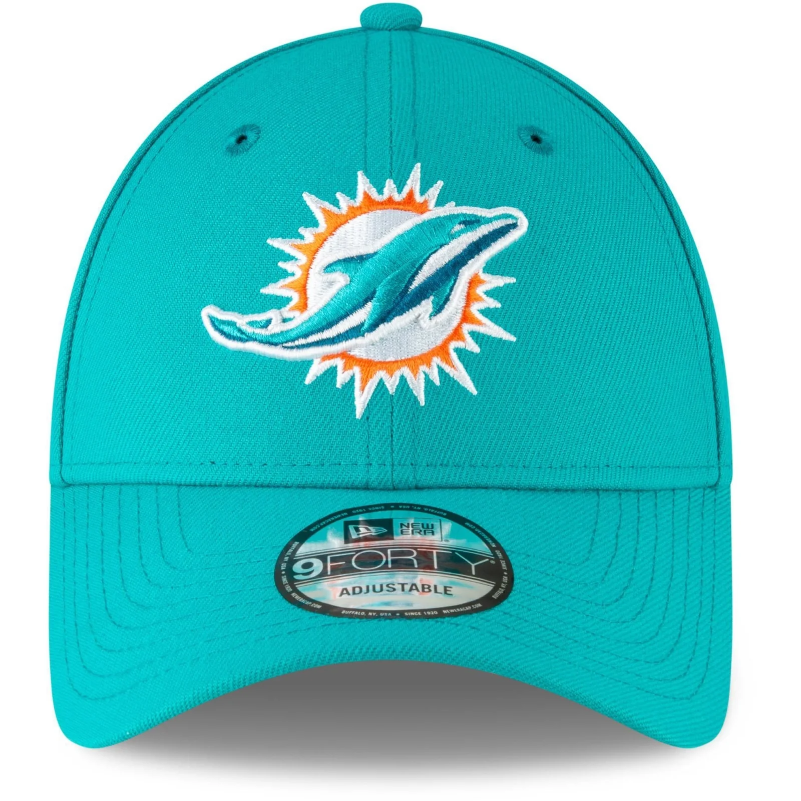 New Era Kids 9FORTY Miami Dolphins Baseball Cap - Turquoise - YTH - Image 2