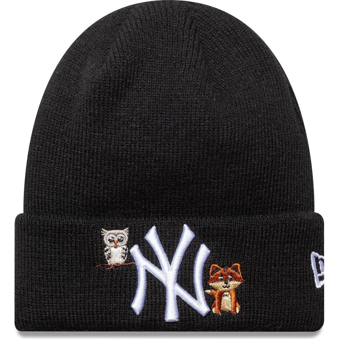New Era Kids KNIT MEDIUM New York Yankees Beanie - Black - Toddler