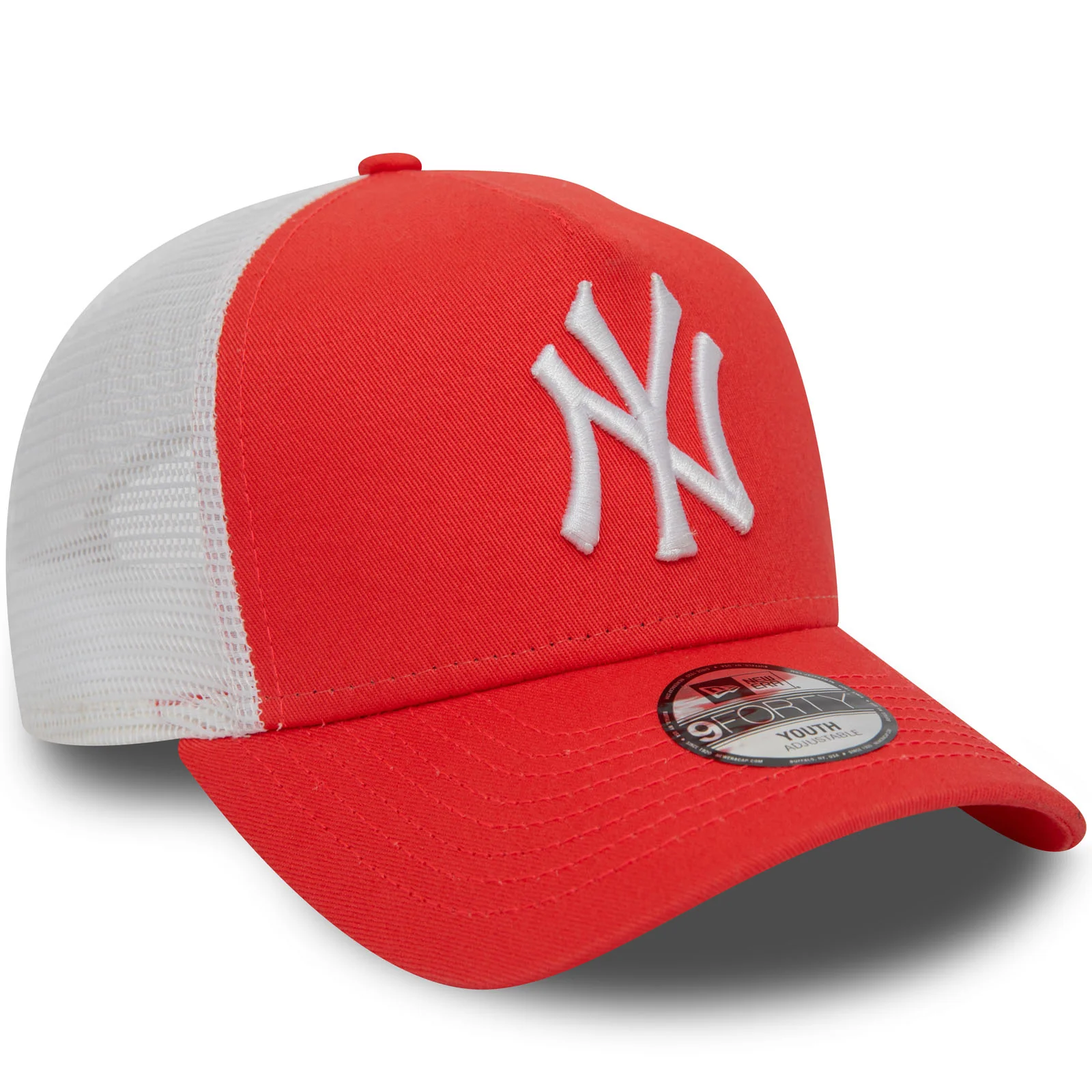 New Era Kids New York Yankees League Essentials Snapback Trucker Cap- Red - Image 3