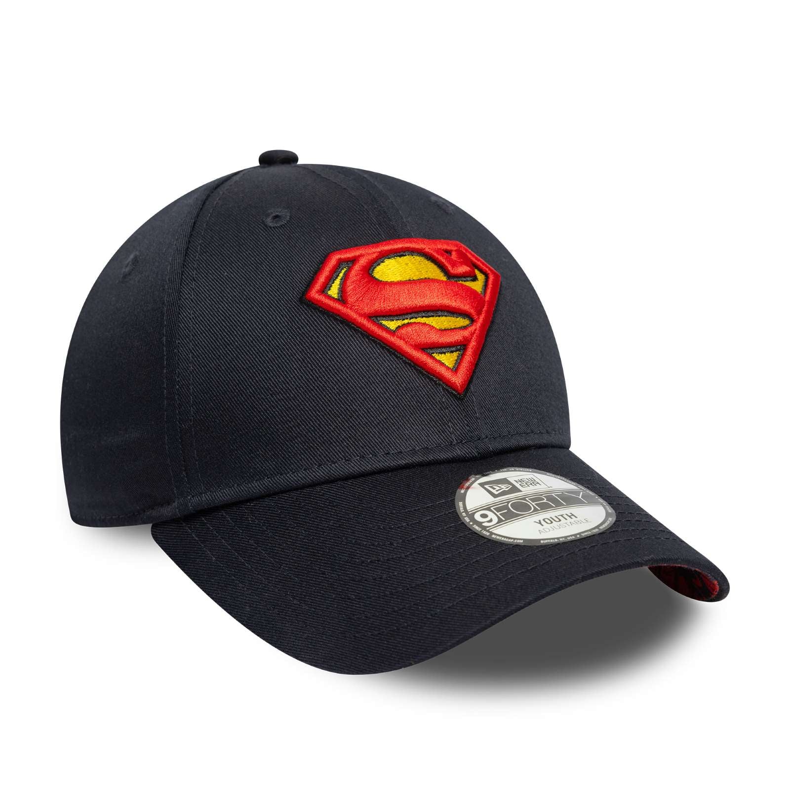 New Era Kids Superman 9FORTY Baseball Cap - Navy - YTH - Image 3