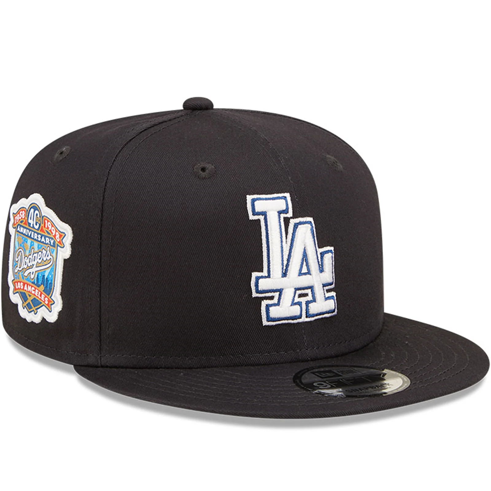 New Era LA Dodgers 9FIFTY Cooperstown Snapback Cap - Blue - Image 3