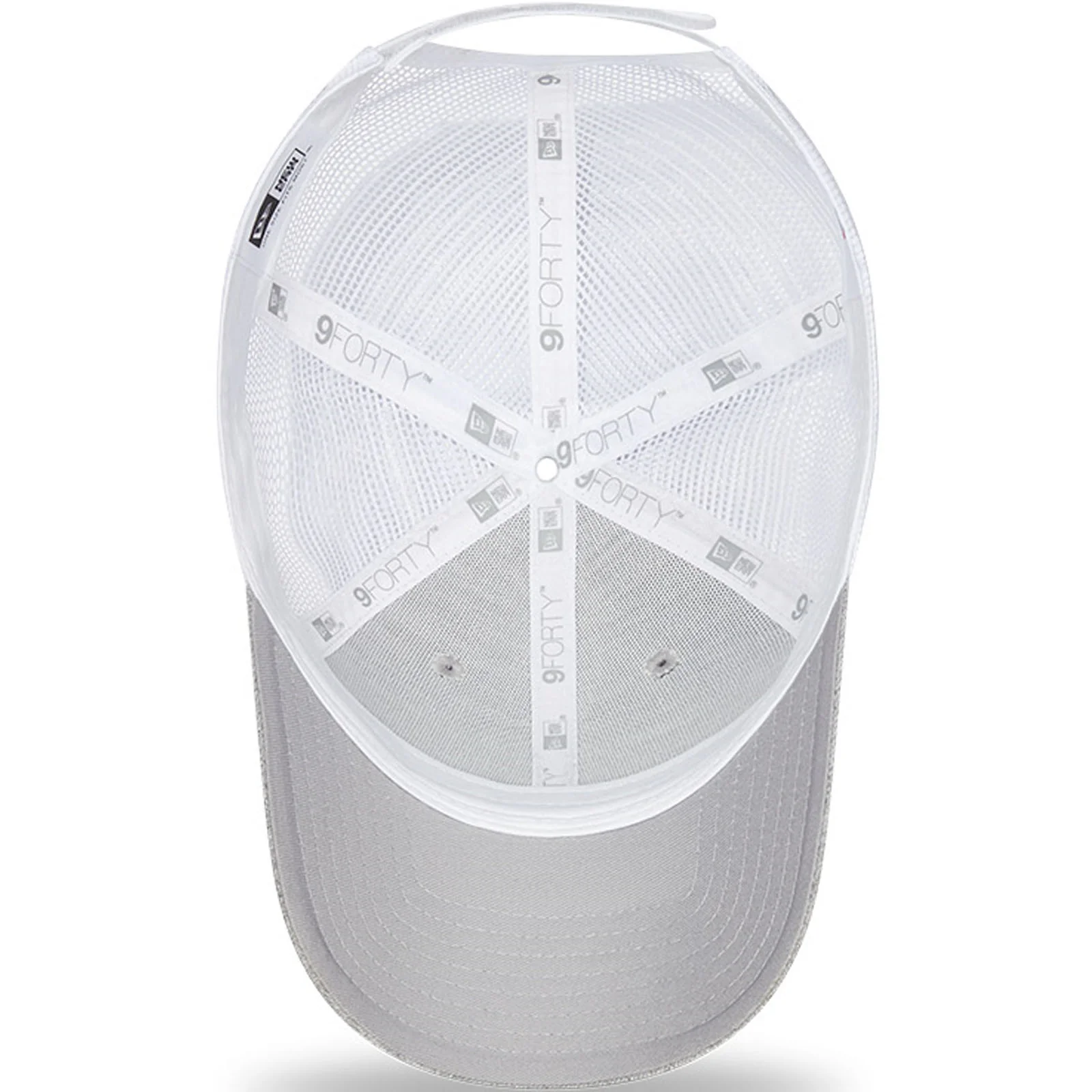 New Era LA Lakers NBA Home Field 9FORTY Trucker Cap - Grey - Image 5