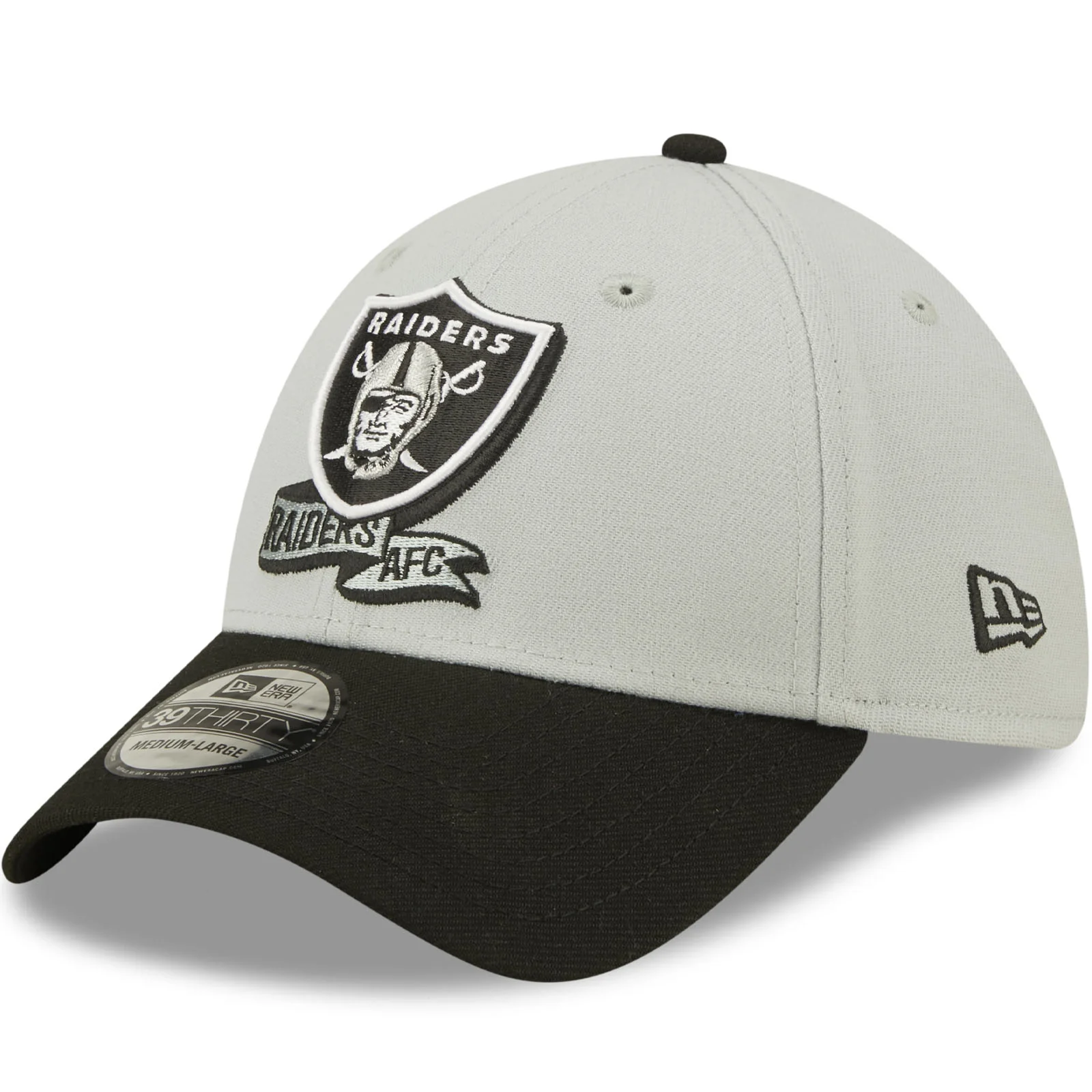 New Era Las Vegas Raiders NFL 2022 Sideline 39THIRTY Baseball Cap - White