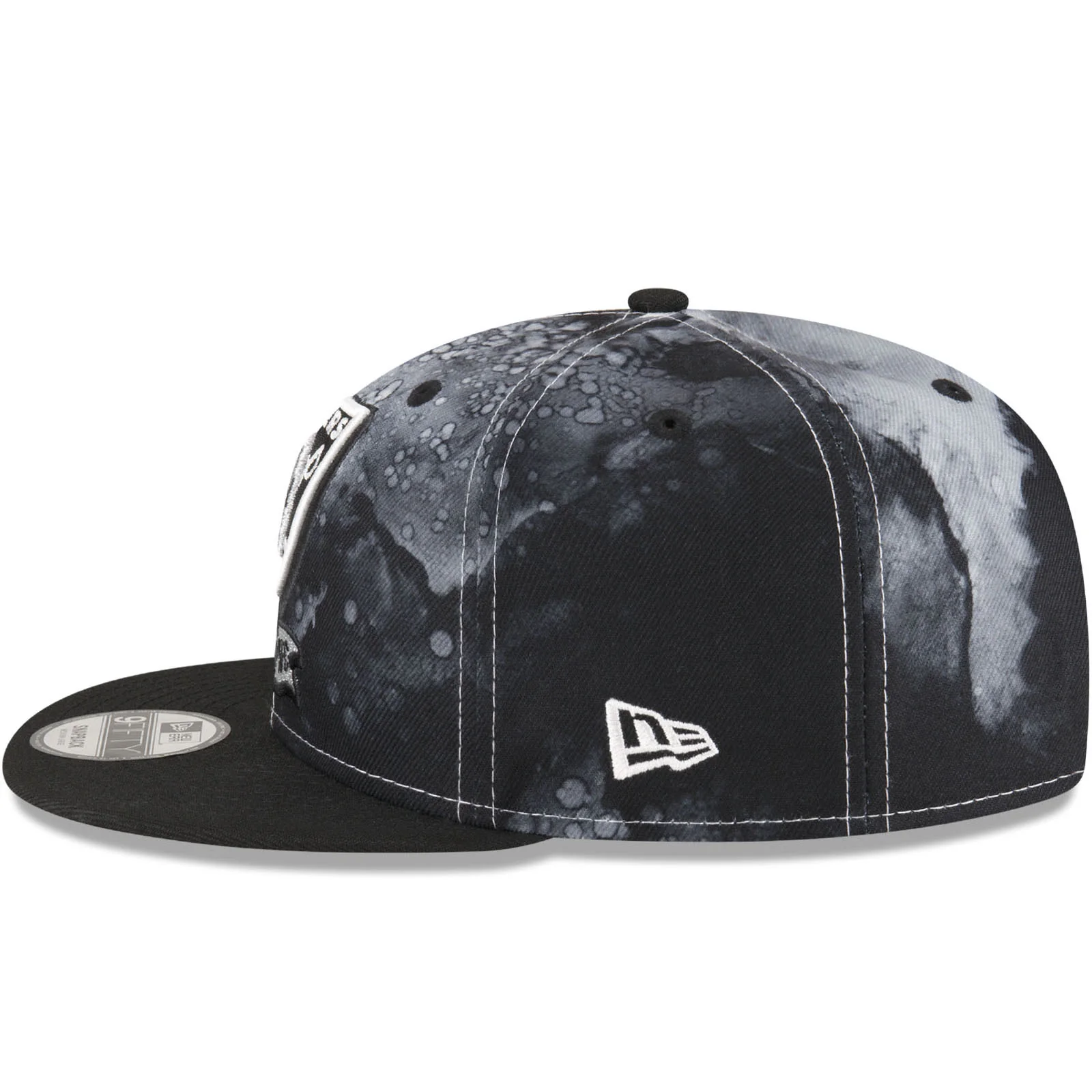 New Era Las Vegas Raiders NFL 2022 Sideline Ink 9FIFTY Baseball Cap - Black - Image 5
