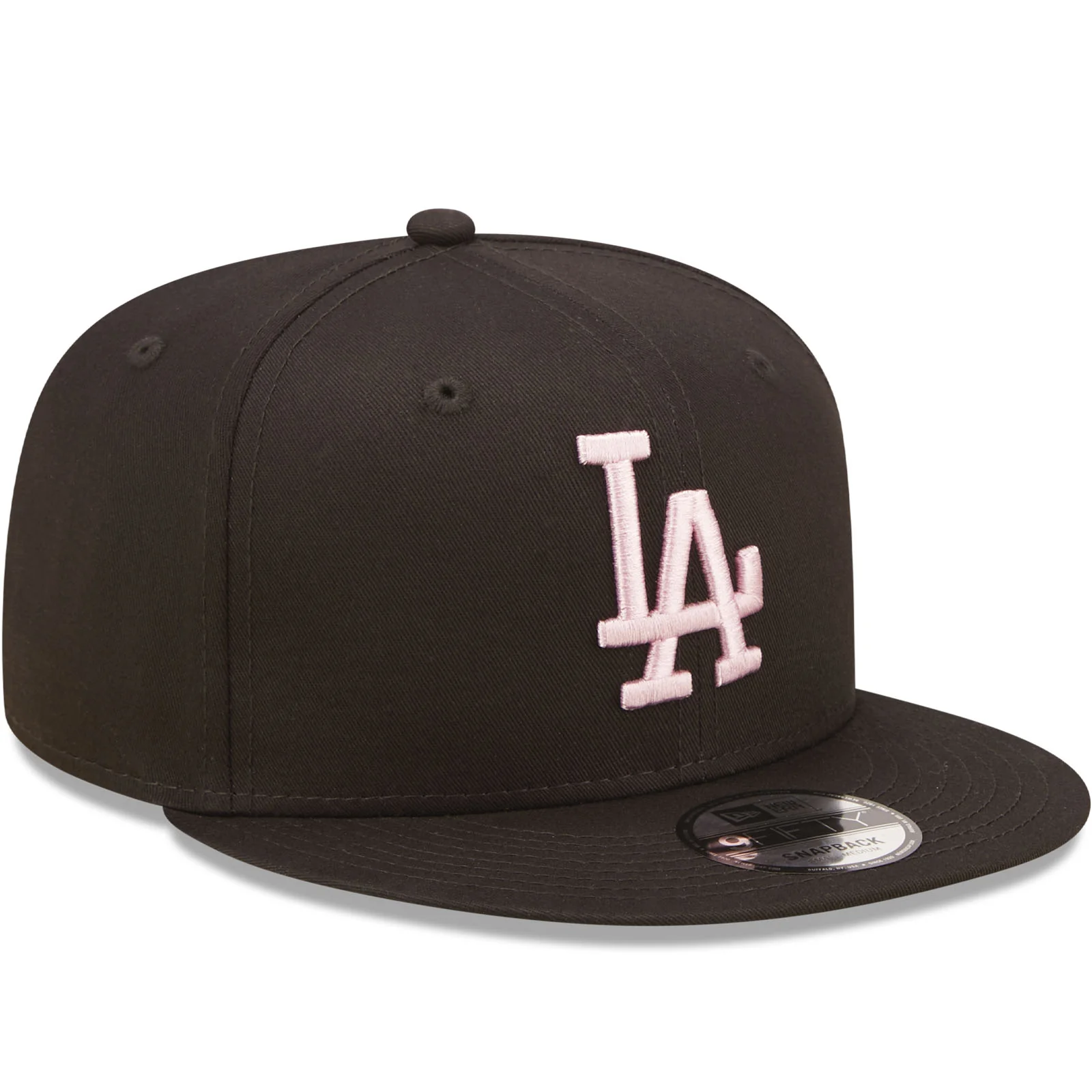 New Era Los Angeles Dodgers League Essentials 9FIFTY Snapback Cap  - Black - Image 3