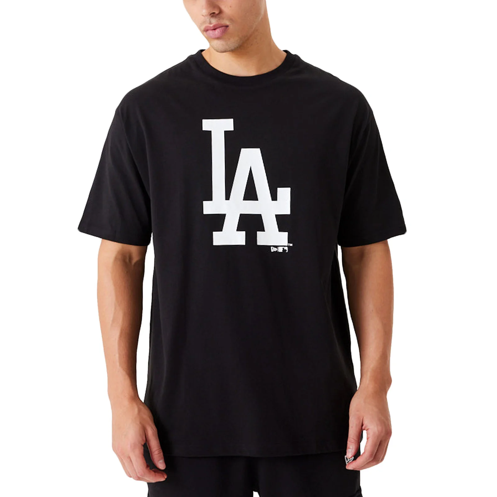 New Era Los Angeles Dodgers League Essentials Oversized T-Shirt - Black