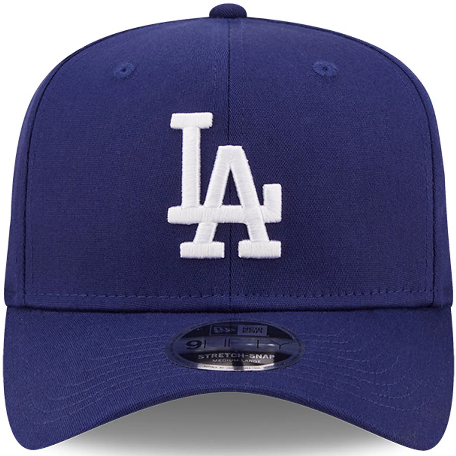 New Era Los Angeles Dodgers MLB 9FIFTY Stretch-Snap Baseball Cap - Navy - Image 4
