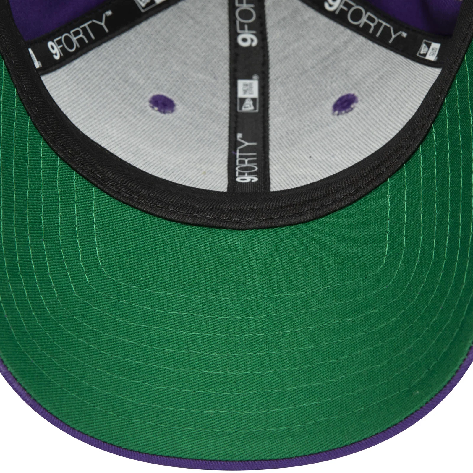 New Era Los Angeles Lakers Team Side Patch 9FORTY Cap  - Purple - Image 6