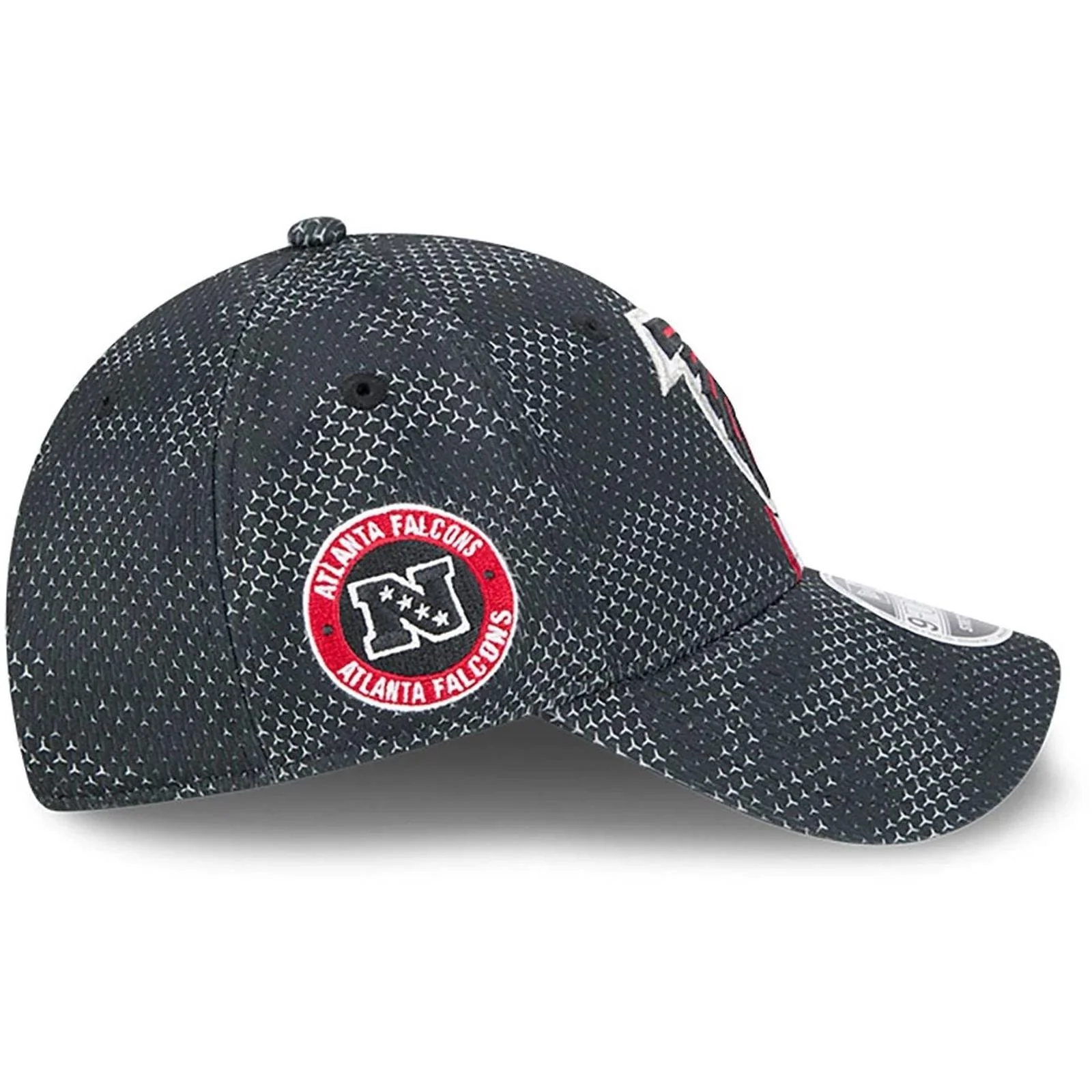 New Era Mens 9FORTY Atlanta Falcons Cap- Black - Image 5