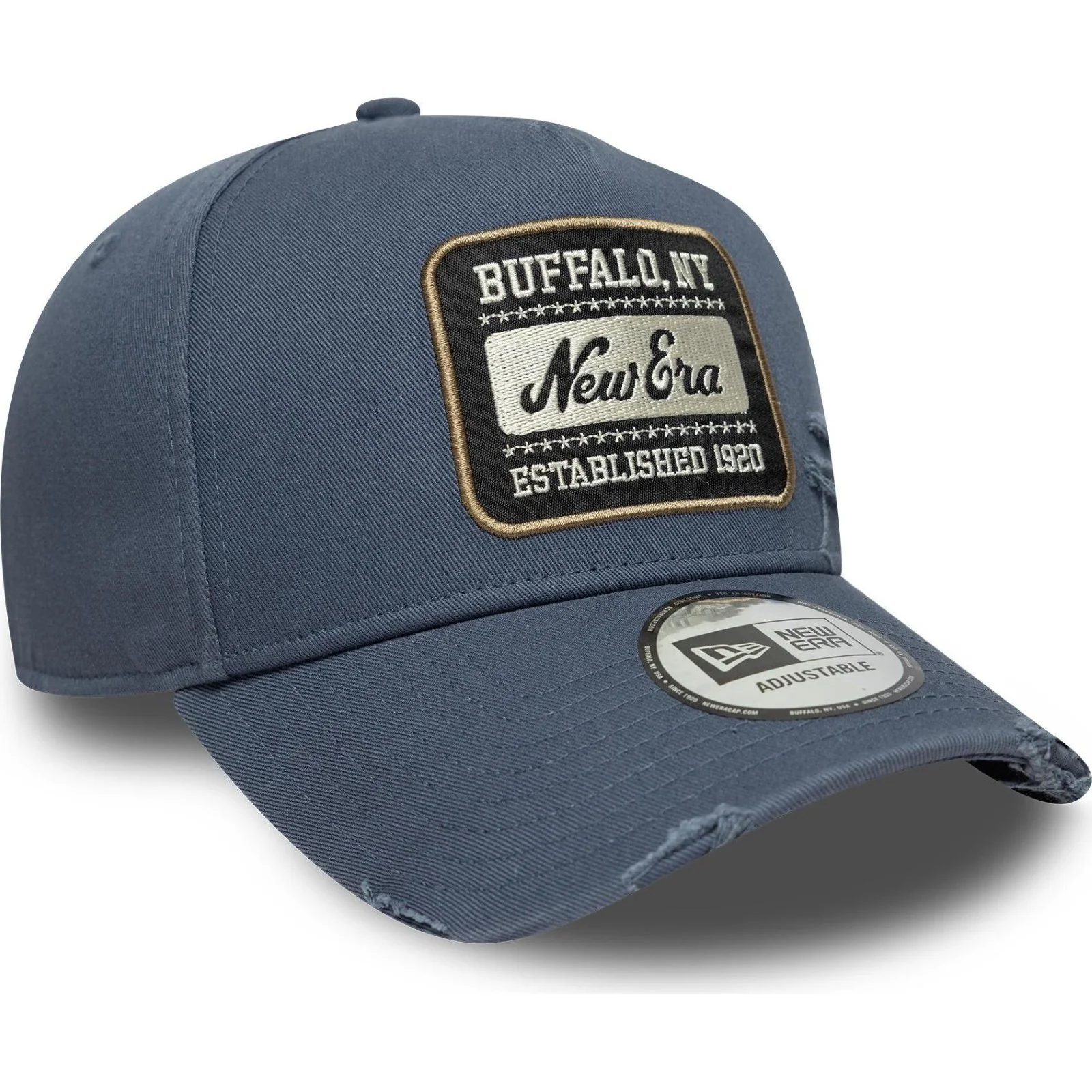 New Era Mens 9FORTY Baseball Cap - Blue Grey - One Size - Image 2