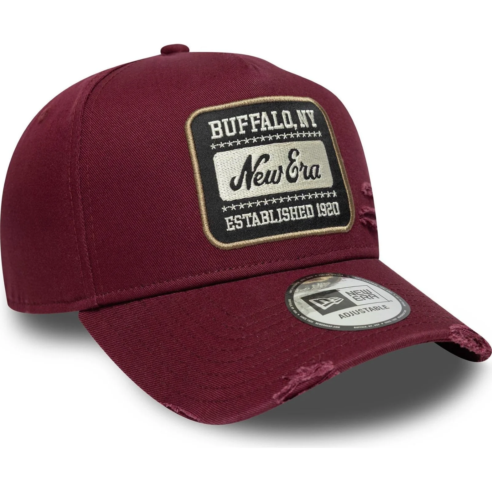 New Era Mens 9FORTY Baseball Cap - Red - One Size - Image 2