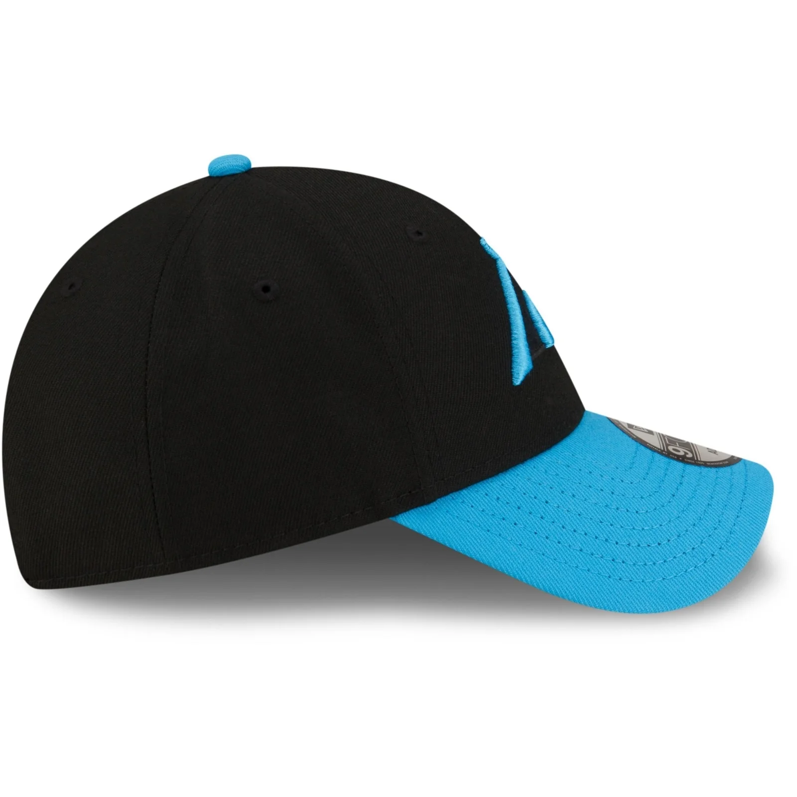 New Era Mens 9FORTY Carolina Panthers Baseball Cap - Blue - Image 7
