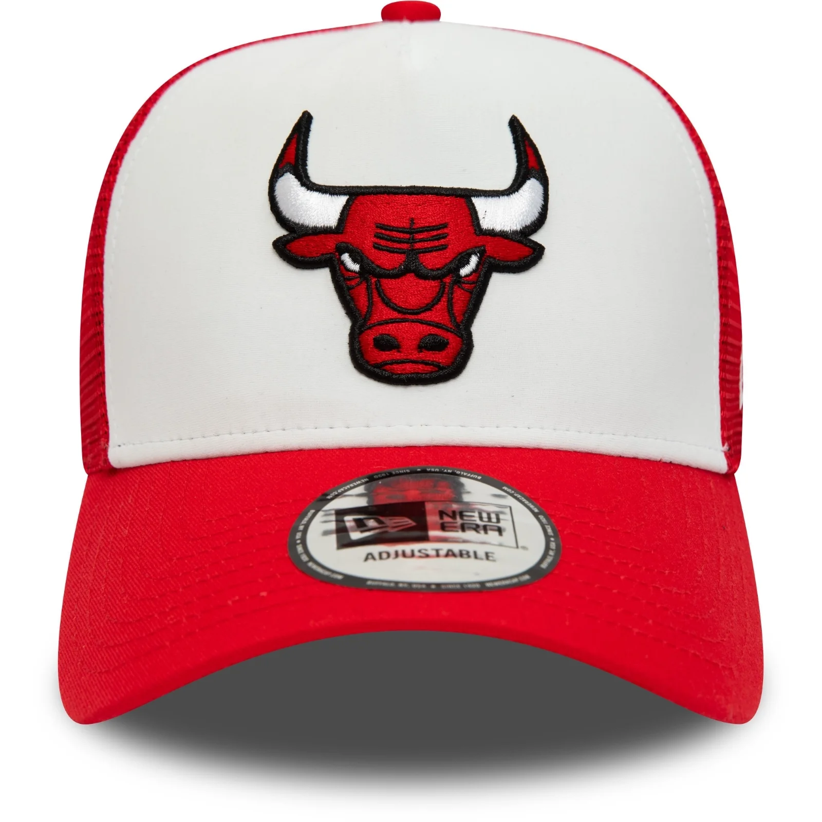New Era Mens 9FORTY Chicago Bulls Trucker Cap - Red - Image 2