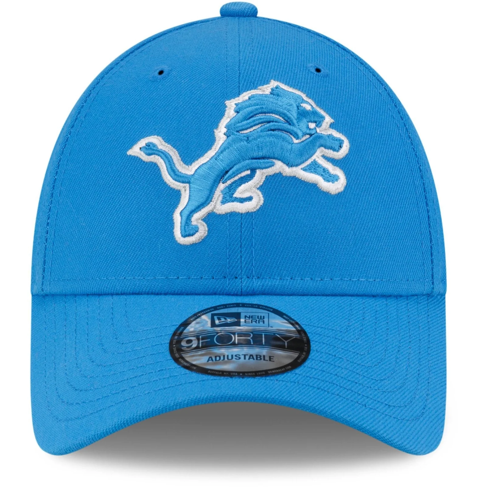 New Era Mens 9FORTY Detroit Lions Baseball Cap - Blue - Image 2