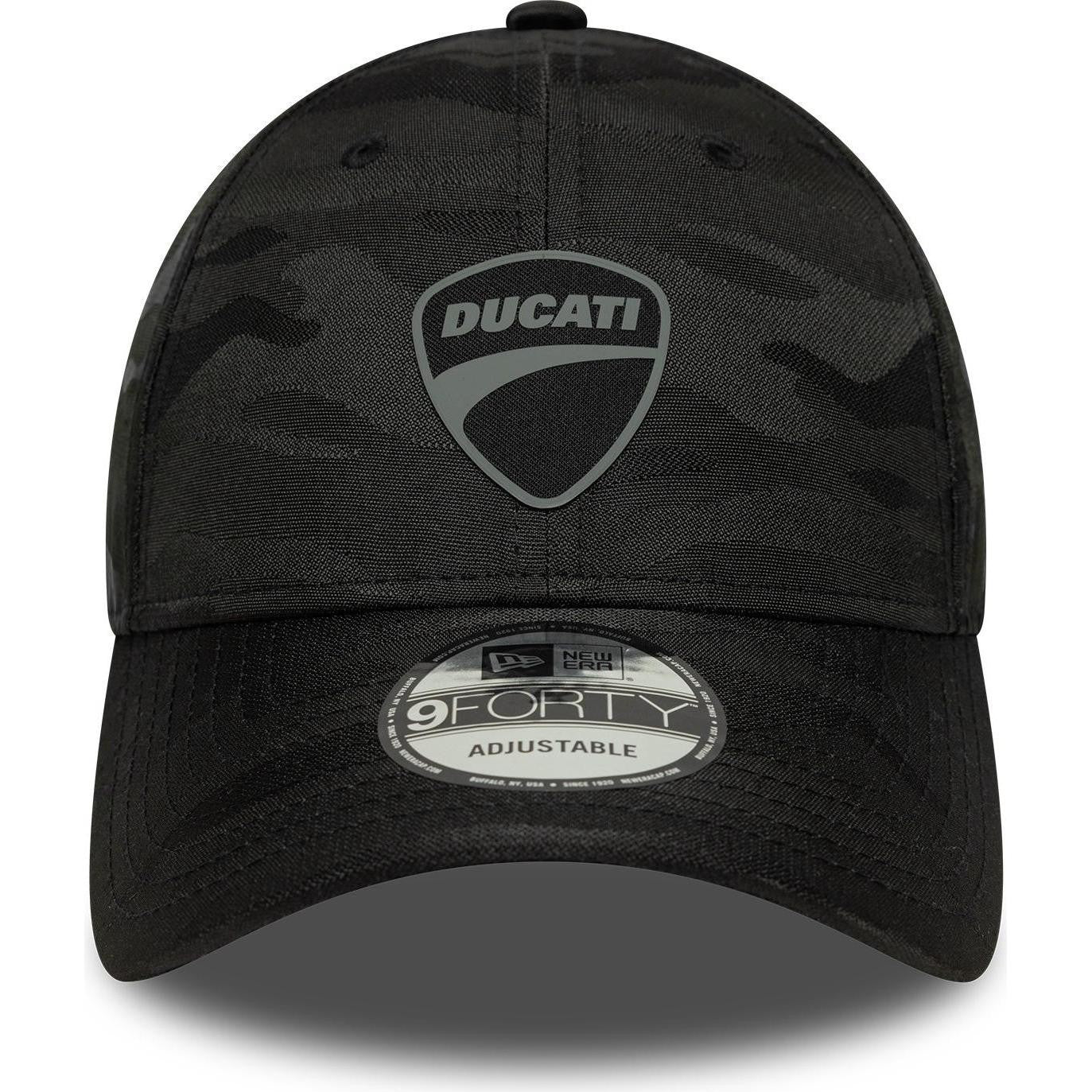 New Era Mens 9FORTY Ducati Motor Baseball Cap - Black - One Size - Image 2