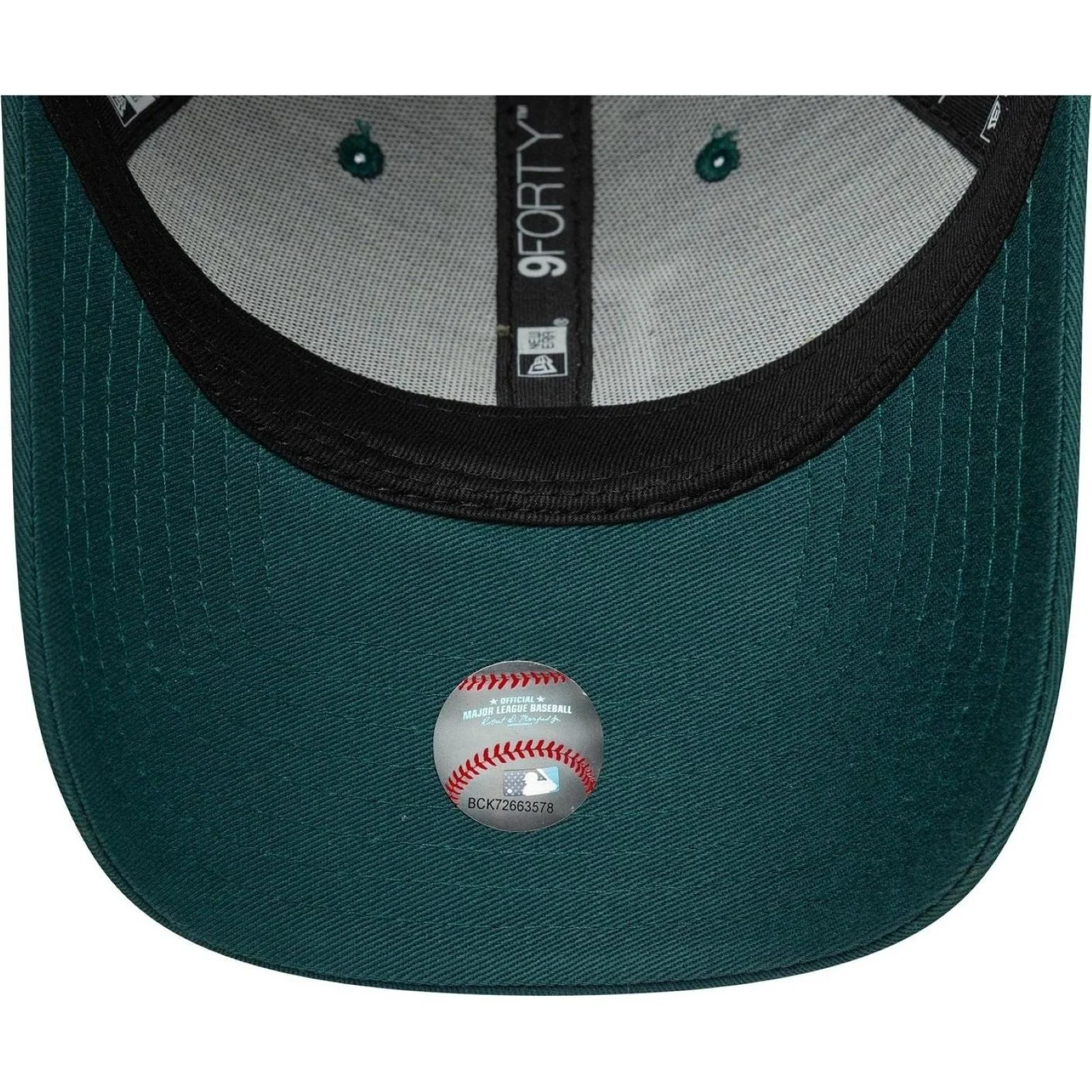 New Era Mens 9FORTY Los Angeles Dodgers Baseball Cap - Dark Green - One Size - Image 5