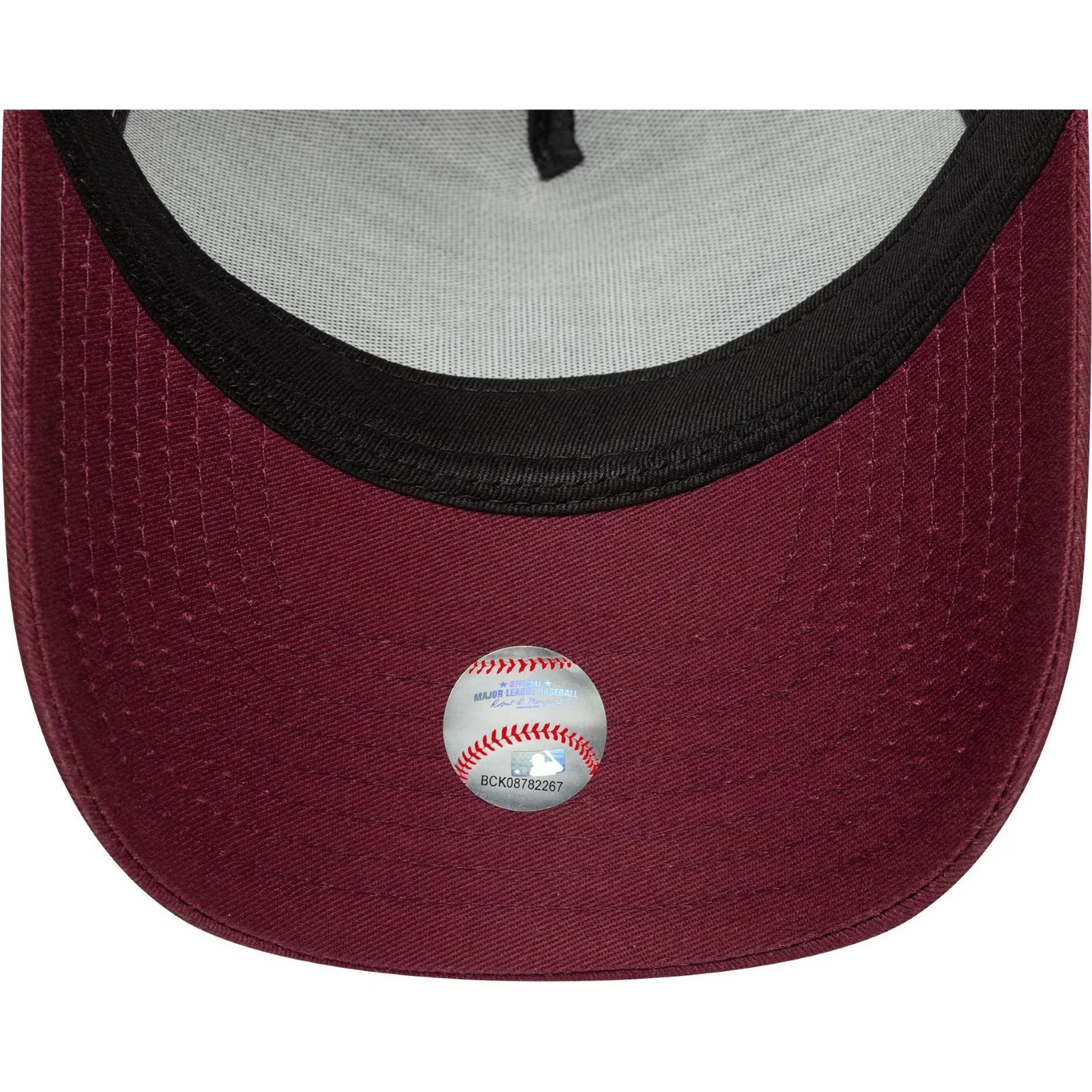 New Era Mens 9FORTY Los Angeles Dodgers Trucker Cap - Maroon - One Size - Image 5