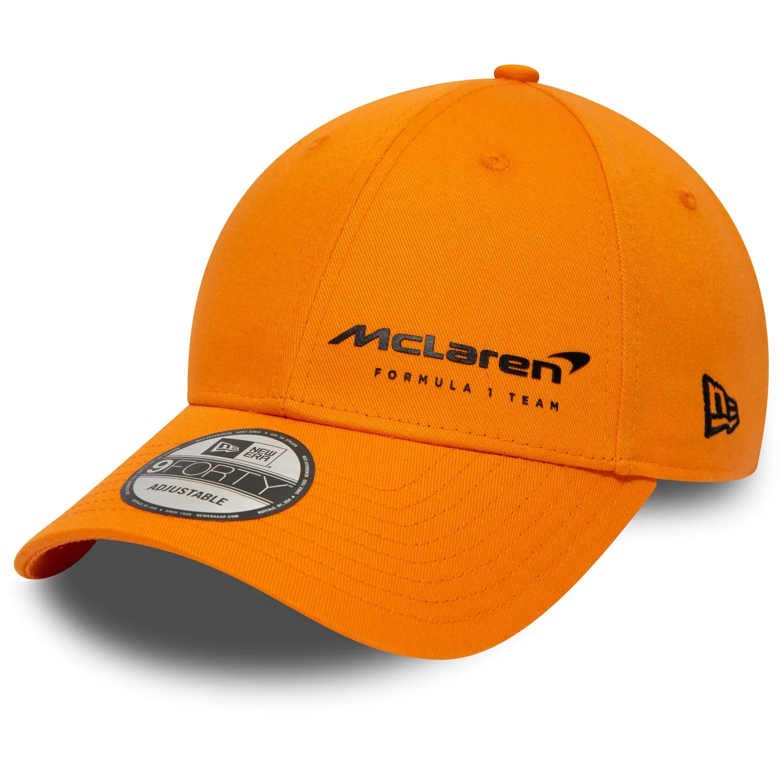 New Era Mens 9FORTY Mclaren Racing Baseball Cap - Dim Orange - One Size - Image 6