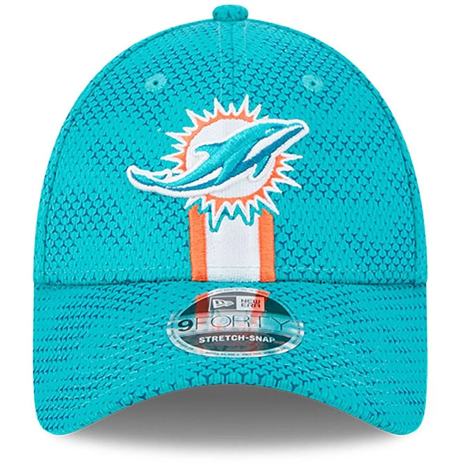 New Era Mens 9FORTY Miami Dolphins Cap- Bright Blue - Image 2