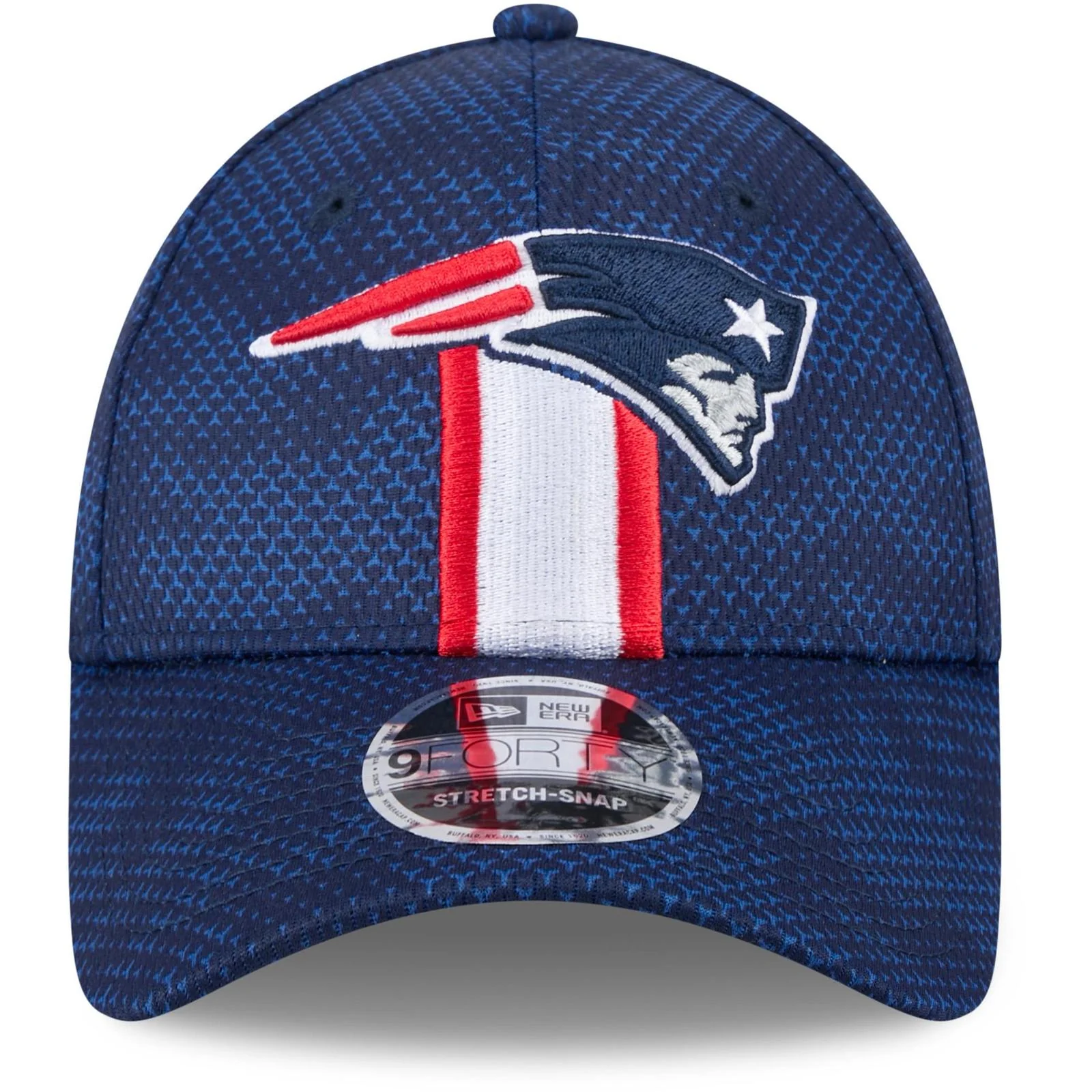 New Era Mens 9FORTY New England Patriots NFL Cap - Dark Blue - Image 2