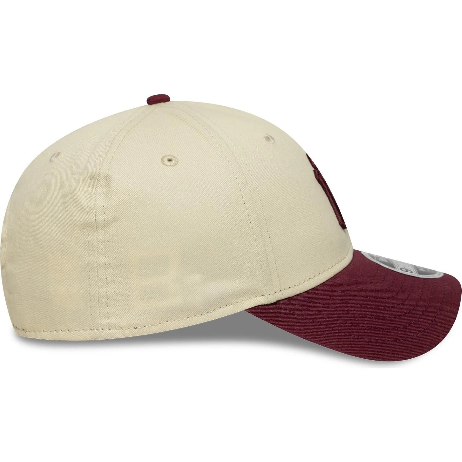 New Era Mens 9FORTY New York Yankees Baseball Cap - Light Cream - One Size - Image 6
