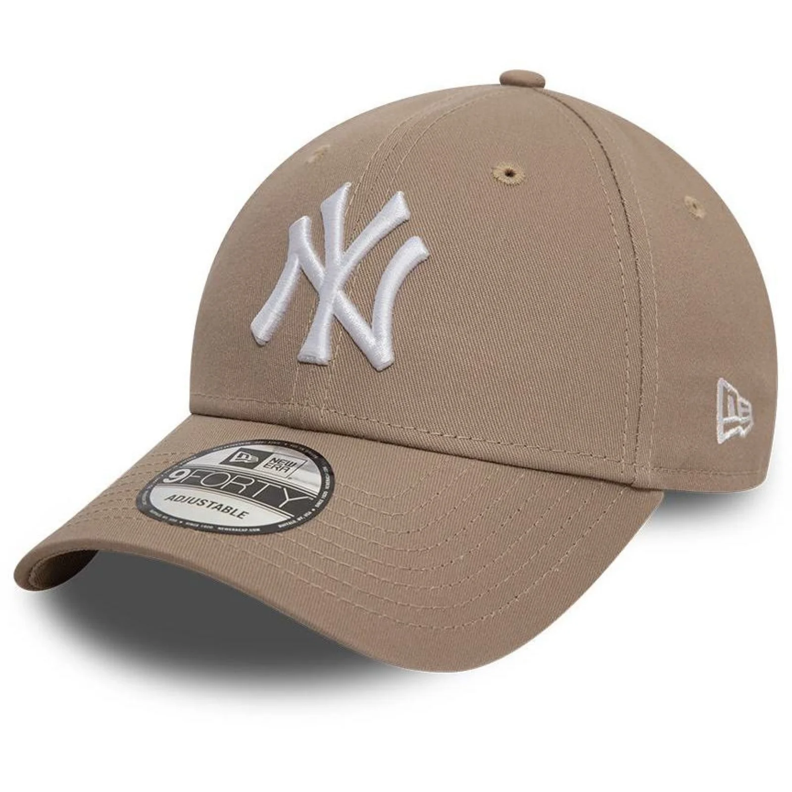 New Era Mens 9FORTY New York Yankees Baseball Cap - Pastel Brown