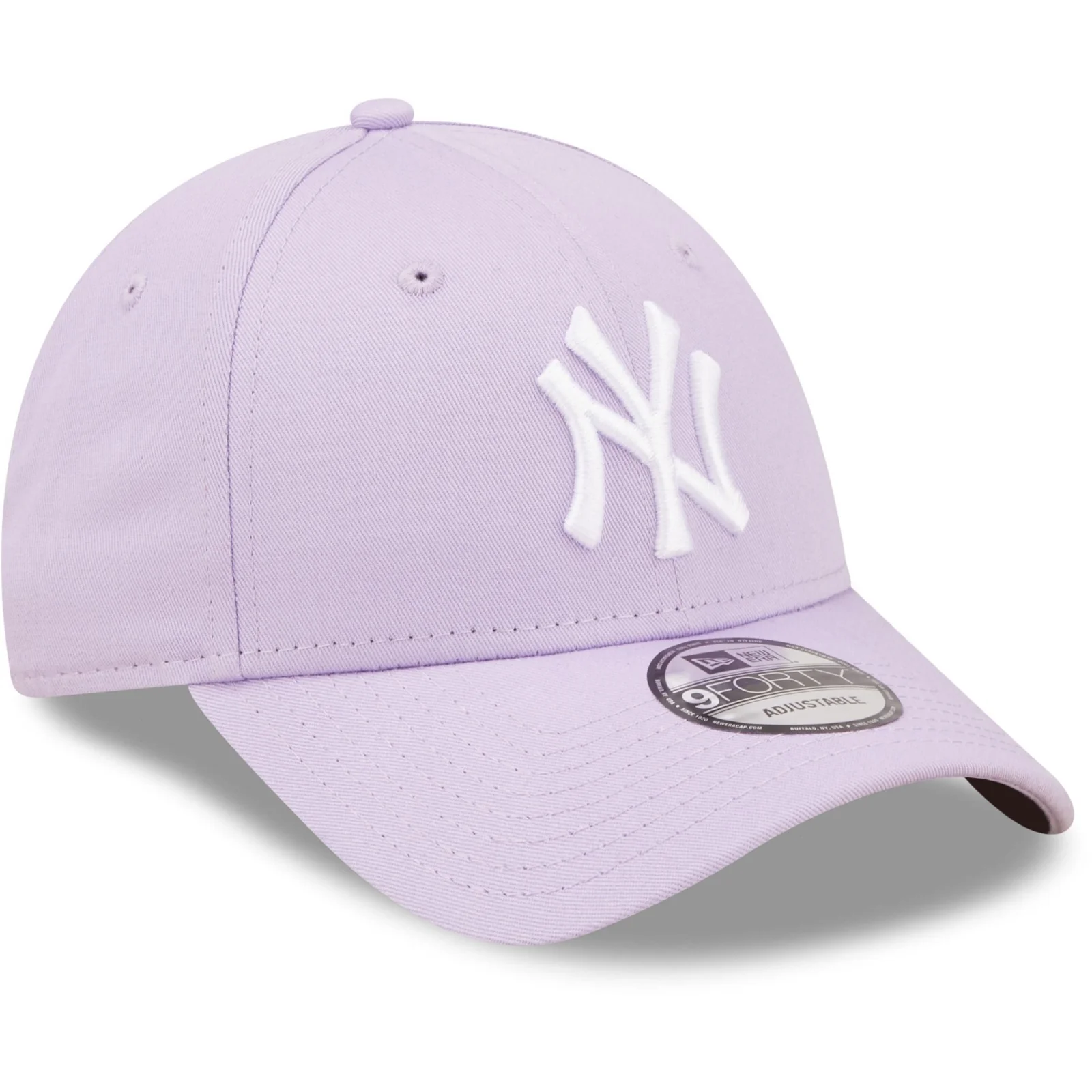 New Era Mens 9FORTY New York Yankees Baseball Cap - Purple - Image 3