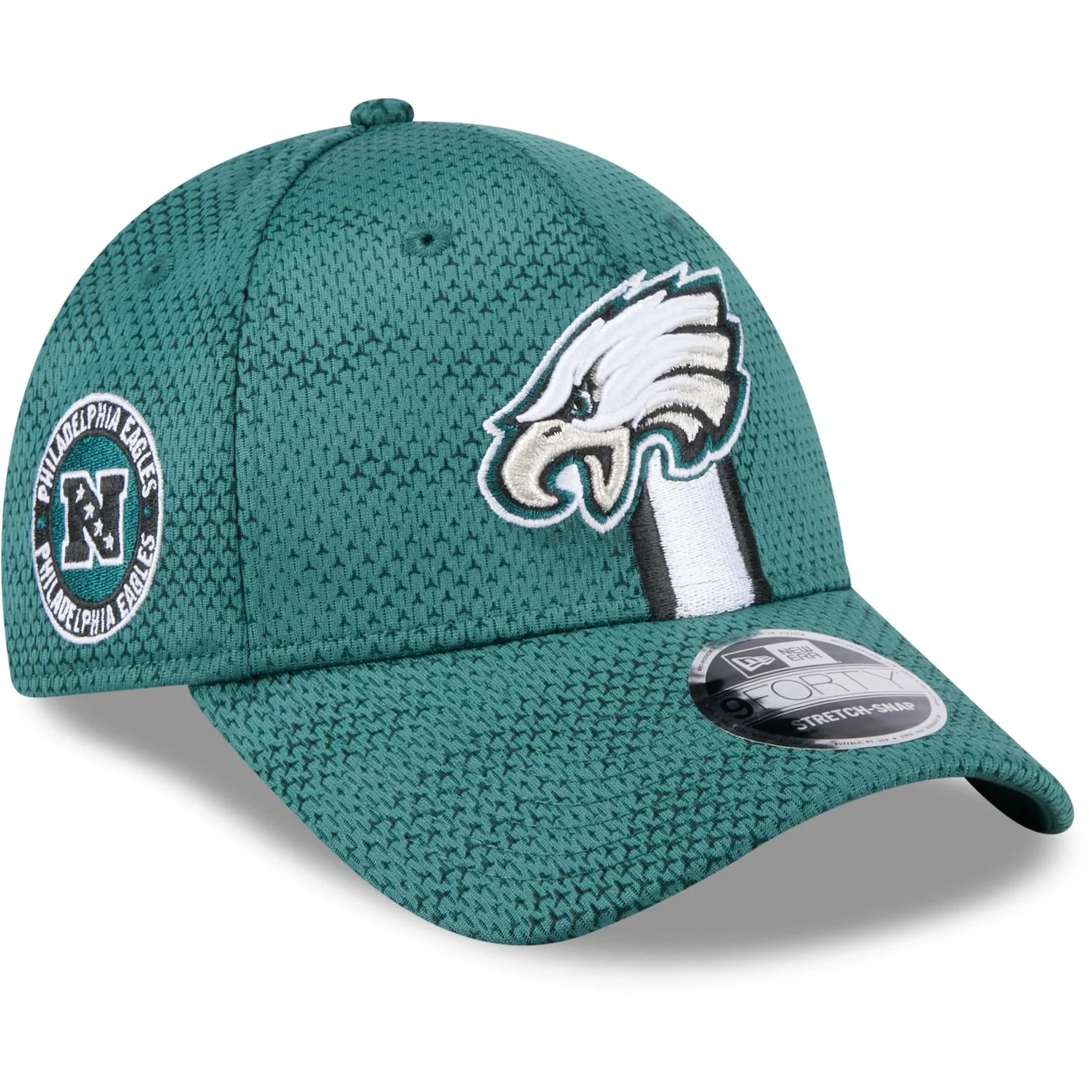 New Era Mens 9FORTY Philadelphia Eagles NFL Cap - Black