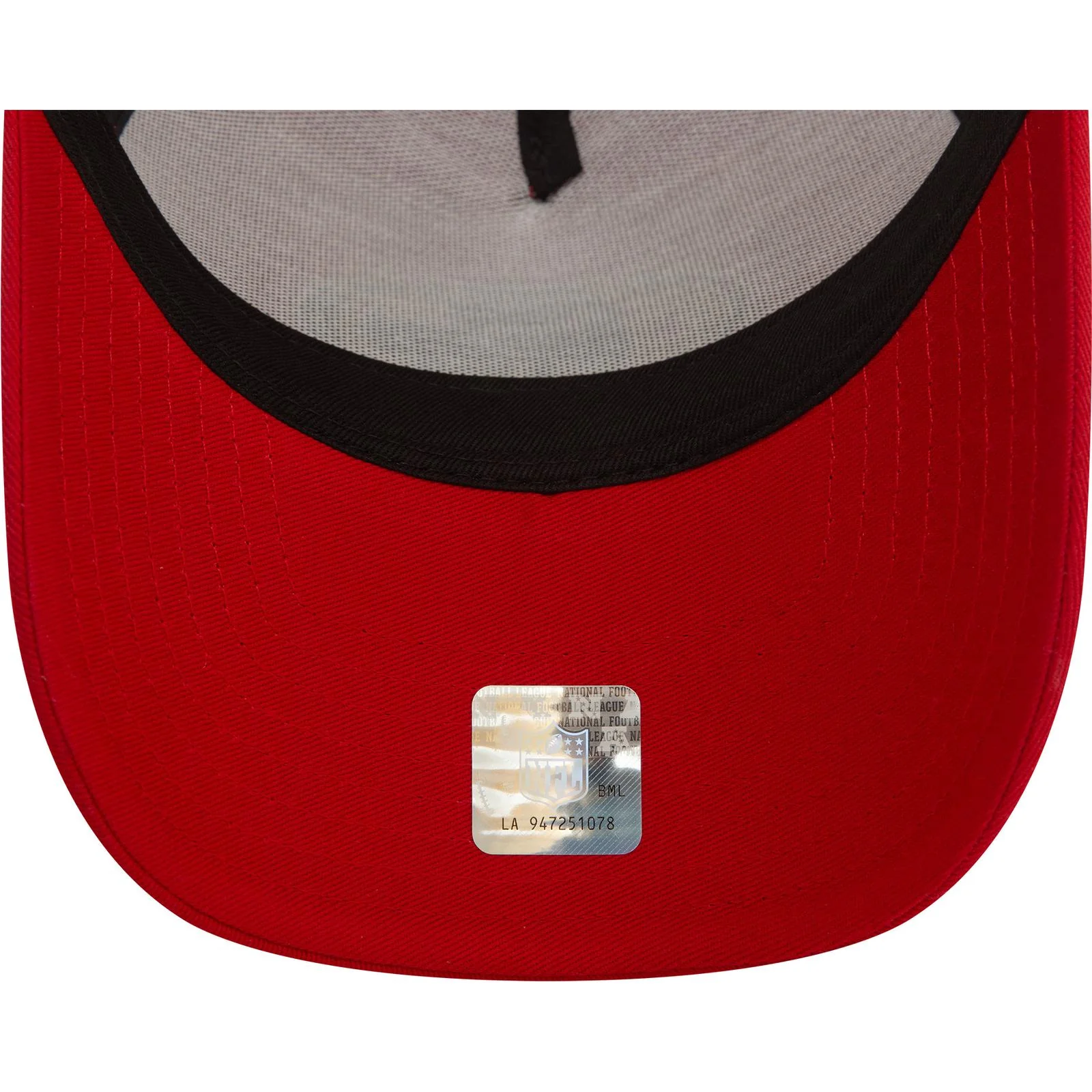 New Era Mens 9FORTY San Francisco 49ers NFL Snapback Cap - Red - Image 4