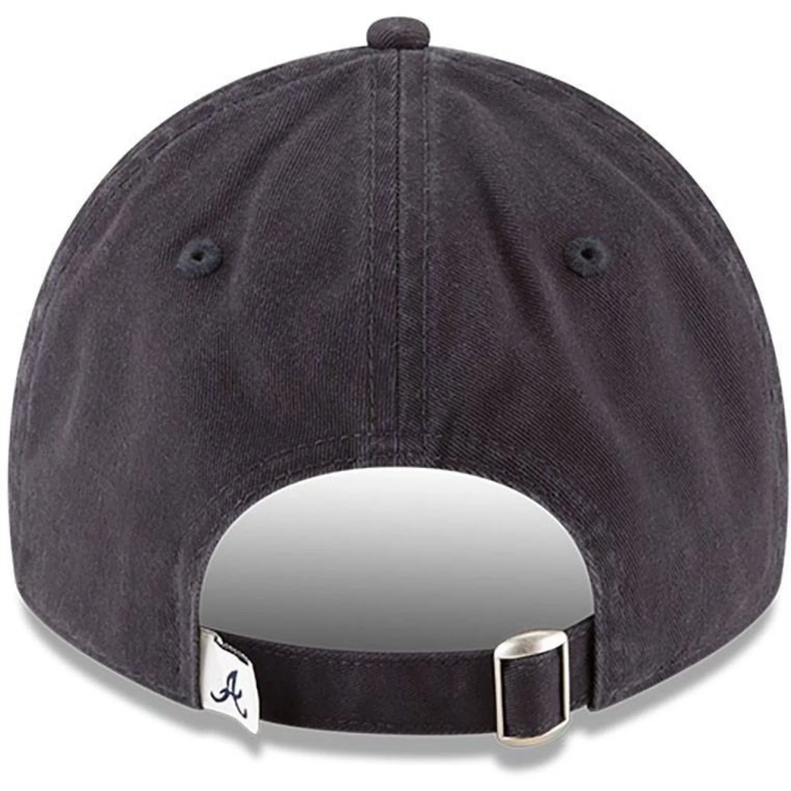 New Era Mens 9TWENTY Atlanta Braves Baseball Cap - Navy - Image 4