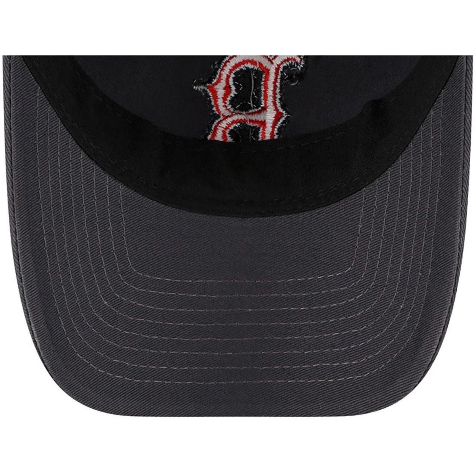 New Era Mens 9TWENTY Boston Red Sox Baseball Cap - Dark Grey - Image 4