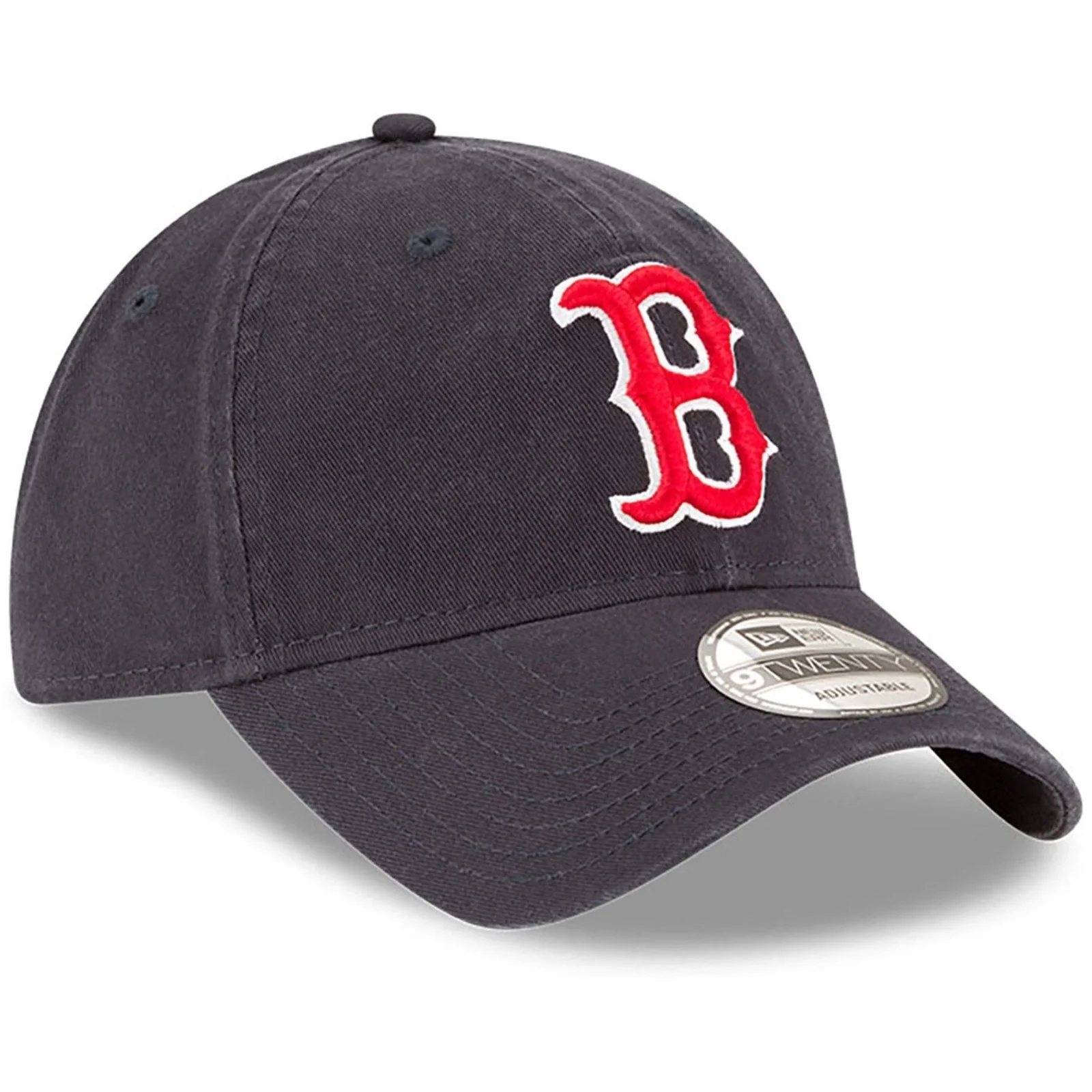 New Era Mens 9TWENTY Boston Red Sox Baseball Cap - Navy - Image 3