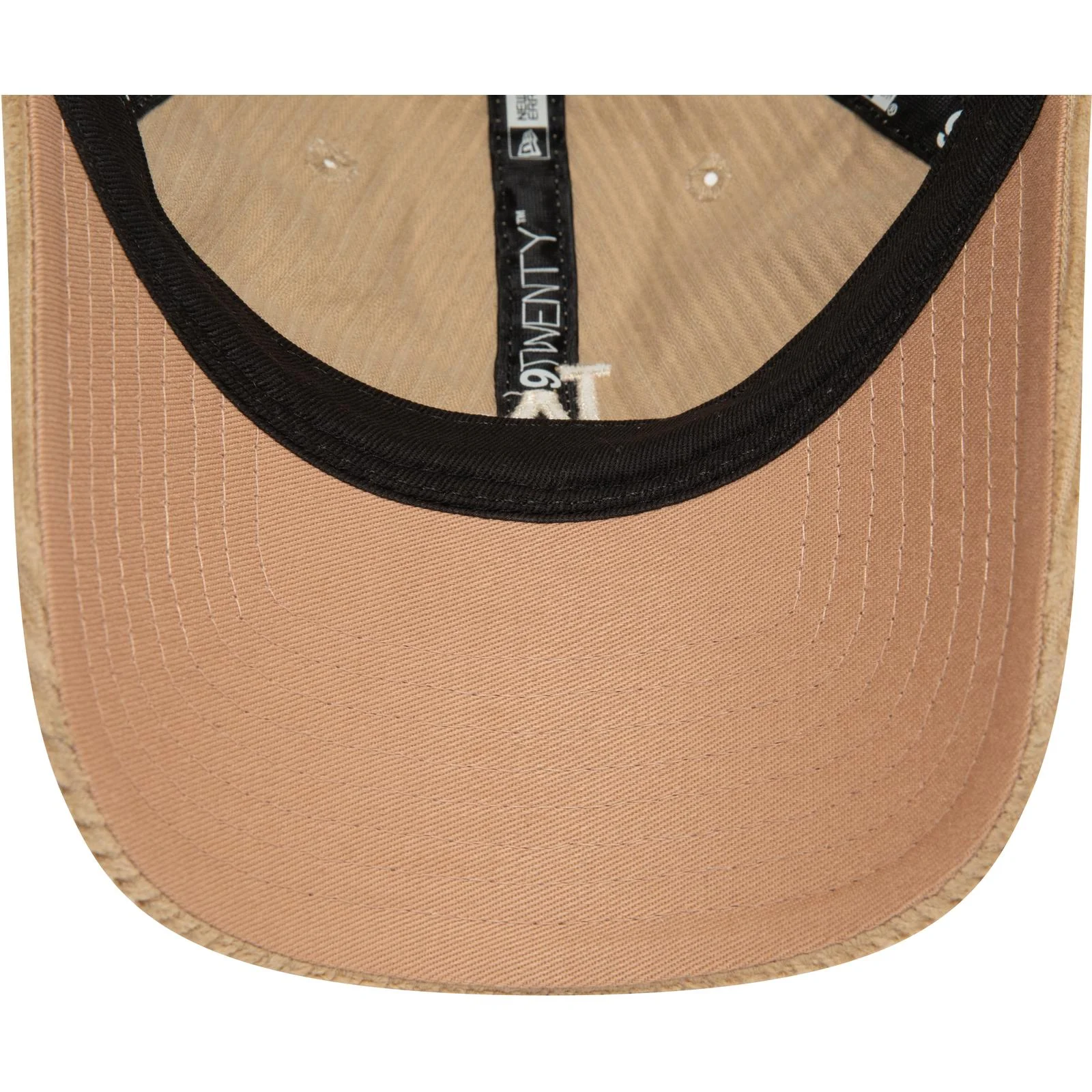 New Era Mens 9TWENTY LA Dodgers Cord Strapback Cap - Brown - Image 4