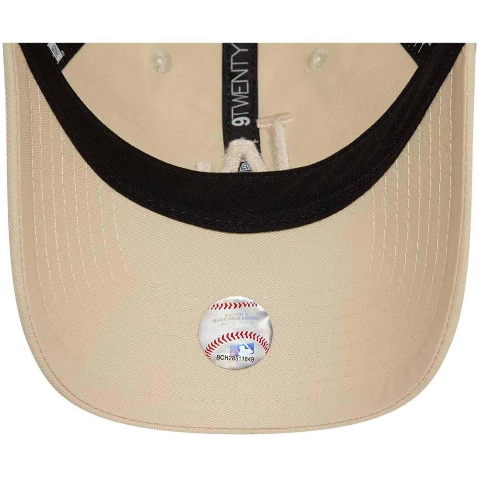 New Era Mens 9TWENTY Los Angeles Dodgers Baseball Cap - Light Beige - Image 5